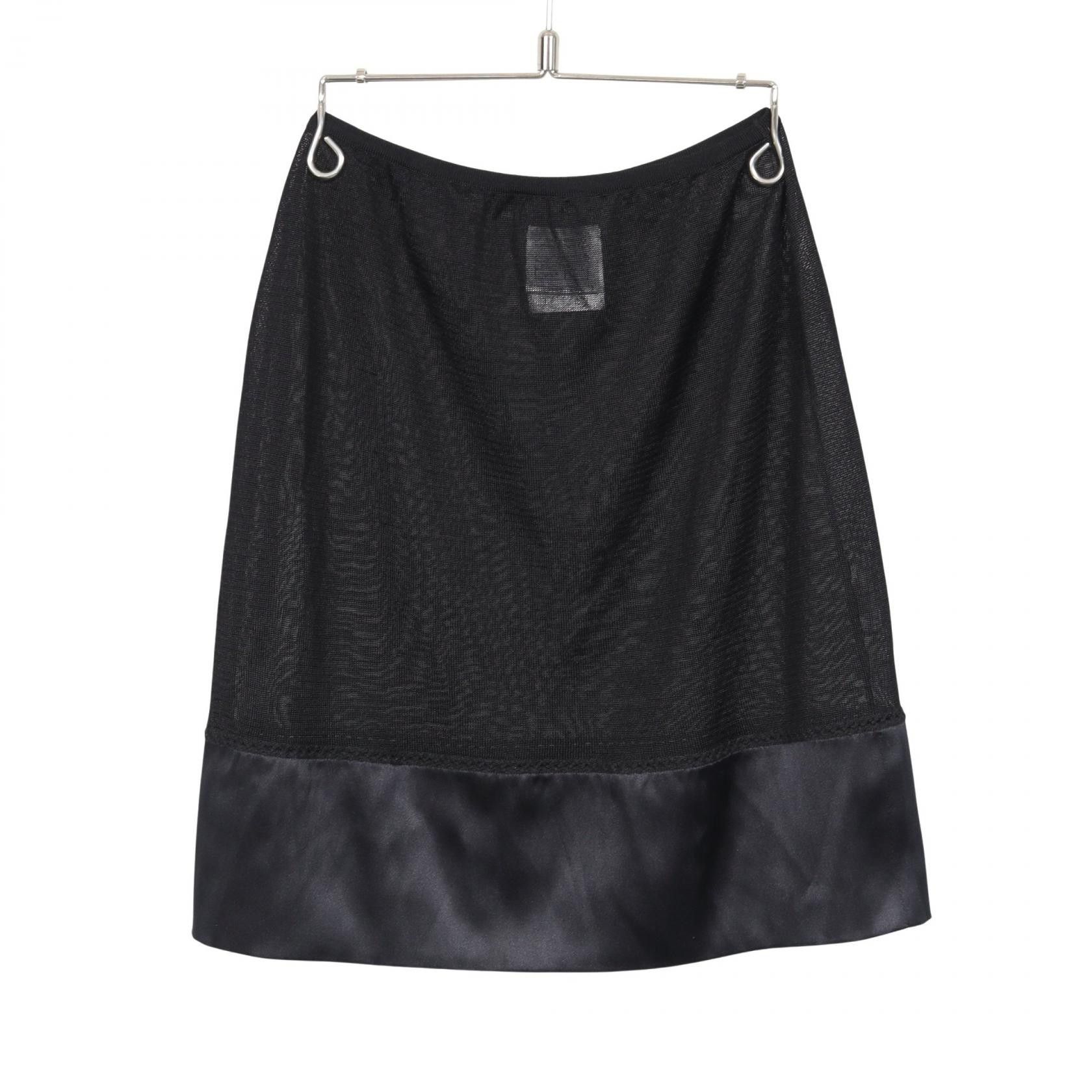Chanel Chanel Chanel See Through Panel Skirt Textile Skirts P22182W03235 DUTY FREE for USA Size ONE SIZE - 2 Thumbnail
