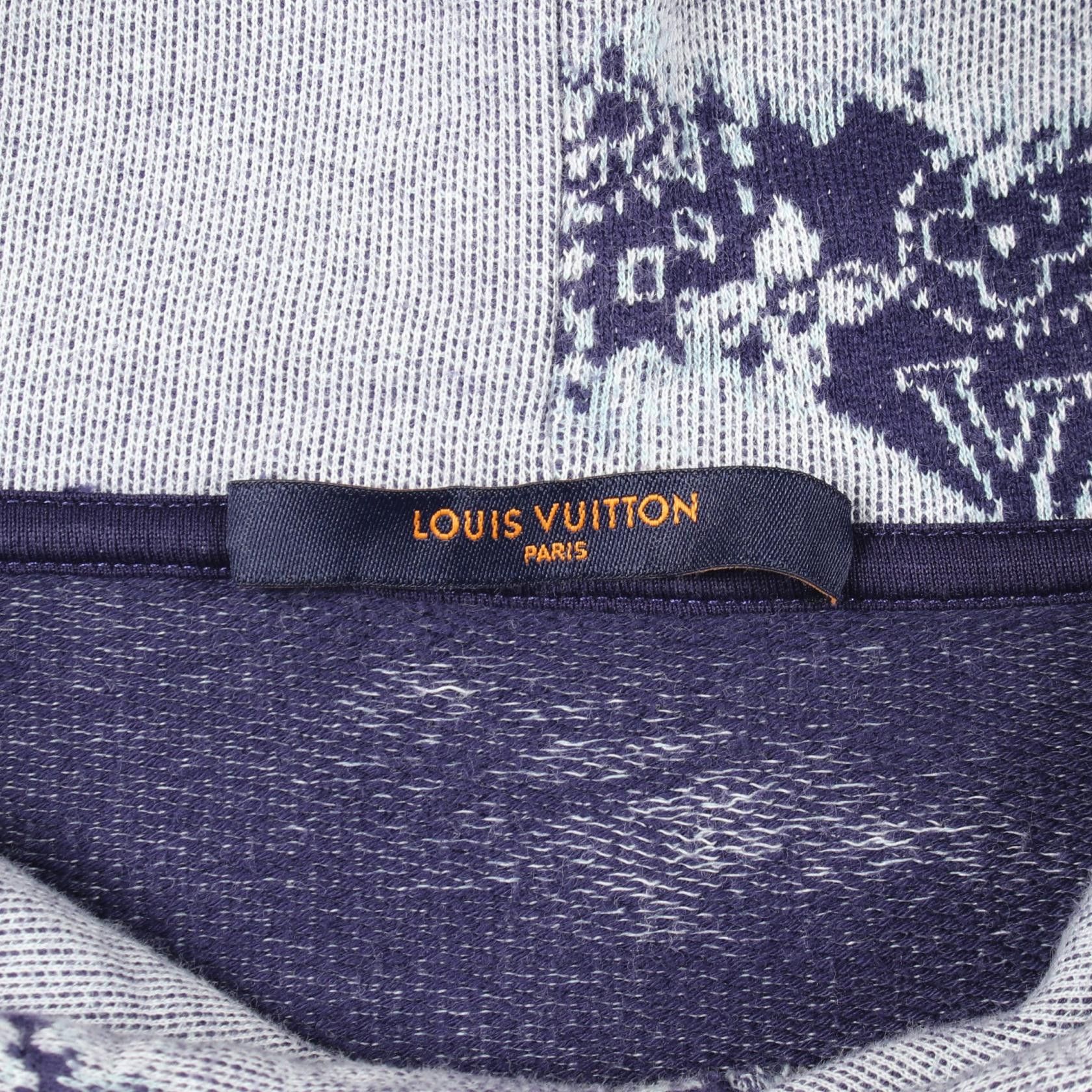 Louis Vuitton Louis Vuitton Louis Vuitton Monogram Bandana Short Sleeve Hoodie Textile Sweatshirts & Hoodies DUTY FREE for USA Size ONE SIZE - 3 Thumbnail