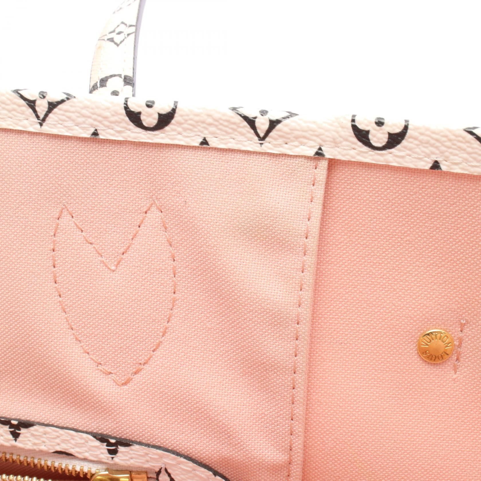 Louis Vuitton Louis Vuitton Louis Vuitton Neverfull MM Monogram Giant Coated Canvas Tote Bag Textile Tote Bag M44567 DUTY FREE for USA Size ONE SIZE - 6 Thumbnail