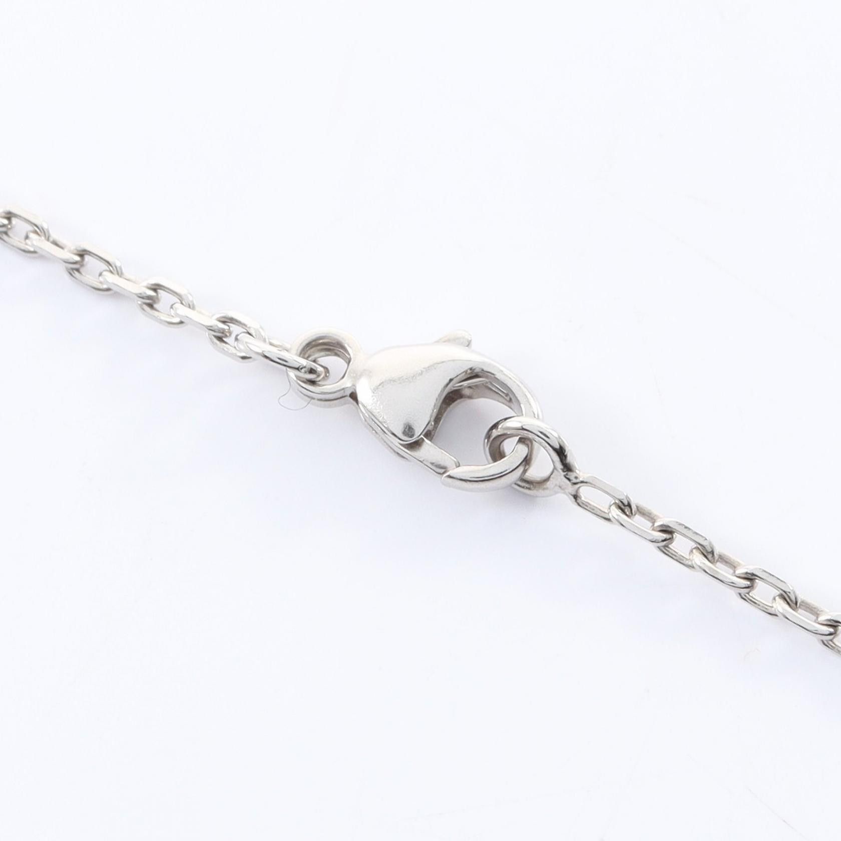 Hermes Hermes Hermes O’Kelly Swift Stainless Steel Necklace Leather Necklace DUTY FREE for USA Size ONE SIZE - 4 Thumbnail