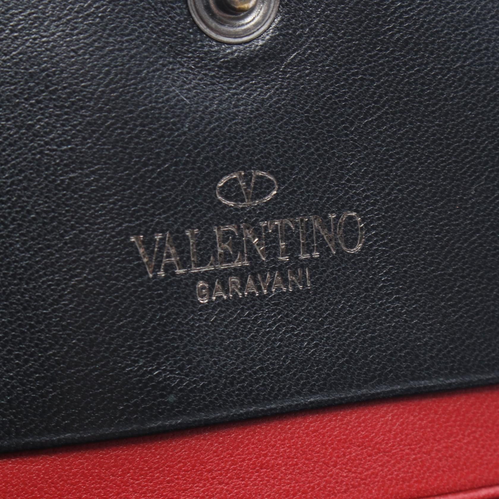 Valentino Valentino Valentino Garavani Patent Leather Bifold Wallet Leather Short Wallet DUTY FREE for USA Size ONE SIZE - 5 Thumbnail