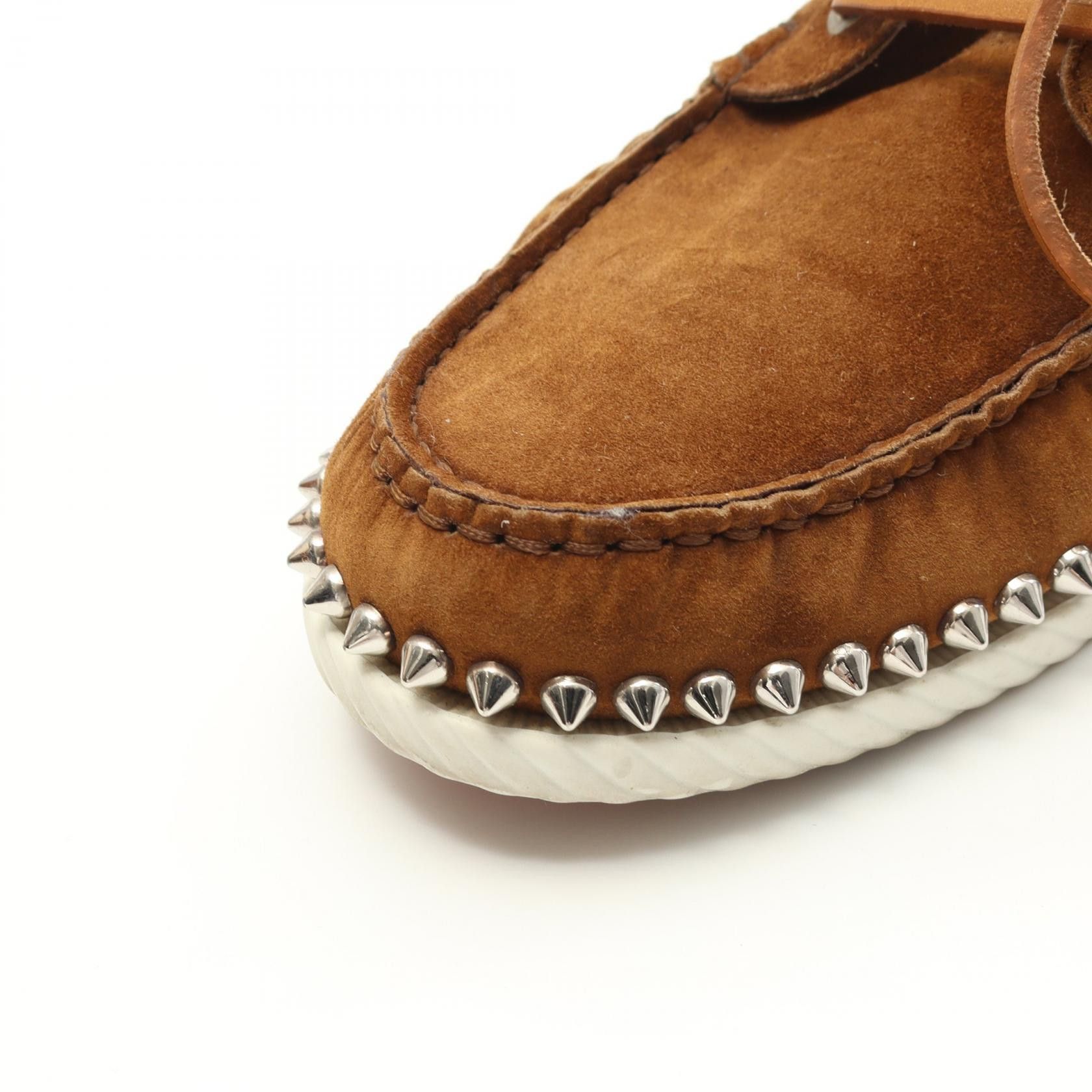 Christian Louboutin Christian Louboutin Christian Louboutin TORONT FLAT Suede Shearling Boots Leather Shoes DUTY FREE for USA Size ONE SIZE - 9 Thumbnail
