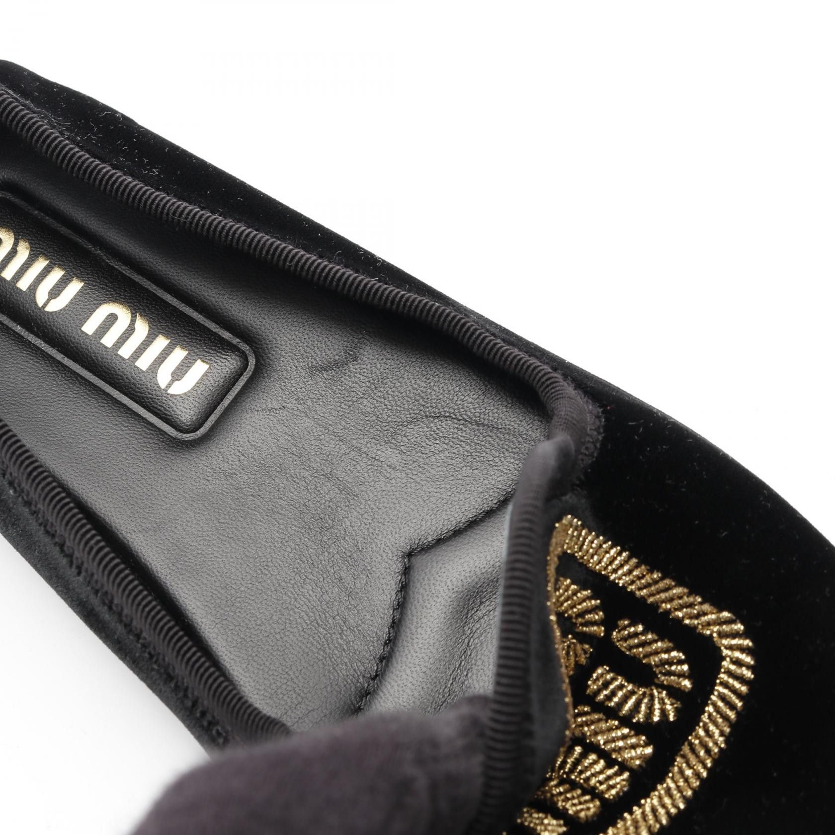 Miu Miu Miu Miu Miu Miu Fabric Shoes Textile Shoes DUTY FREE for USA Size ONE SIZE - 8 Thumbnail