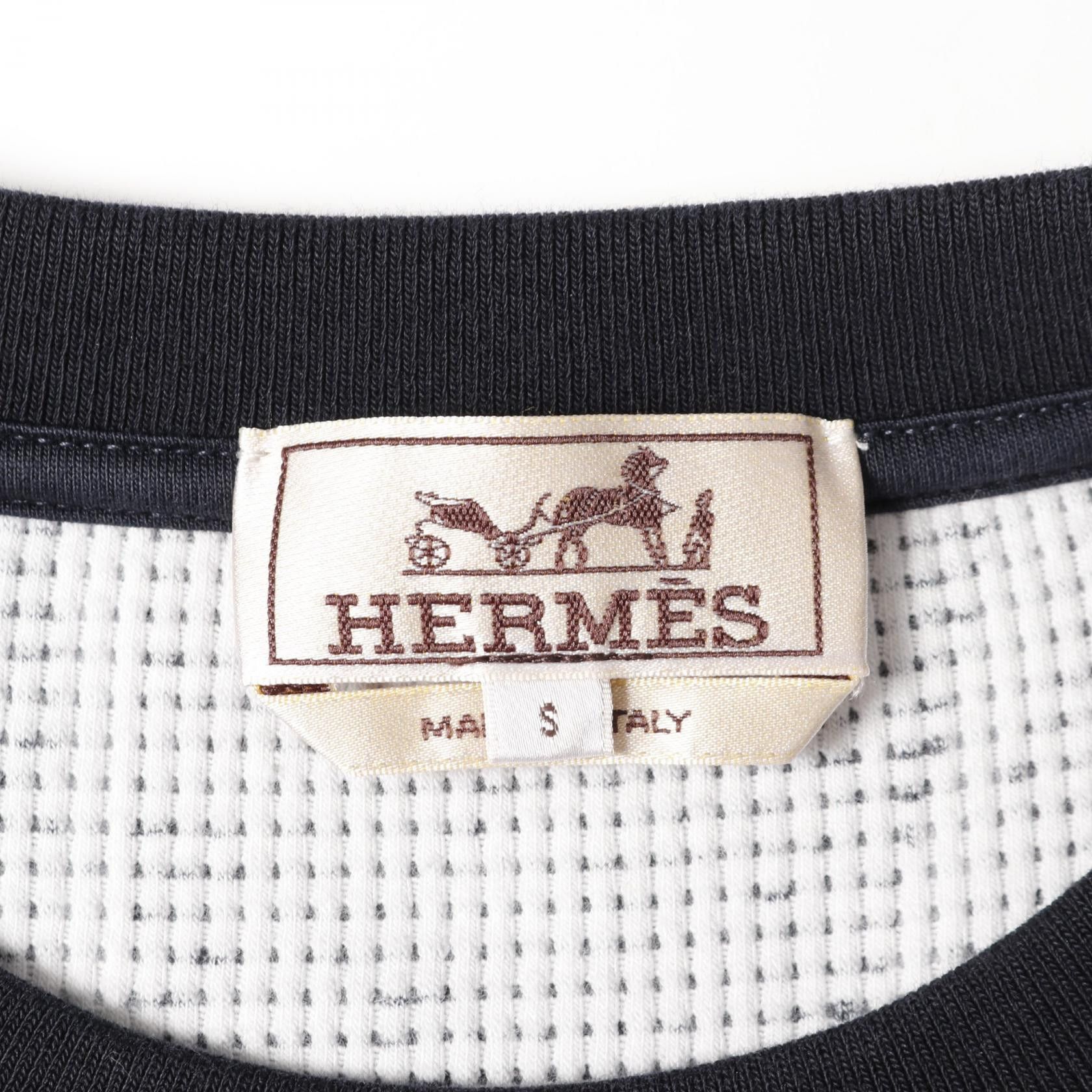 Hermes Hermes Hermes H Cinetic Cotton Sweatshirt Textile Sweatshirts & Hoodies DUTY FREE for USA Size ONE SIZE - 3 Thumbnail