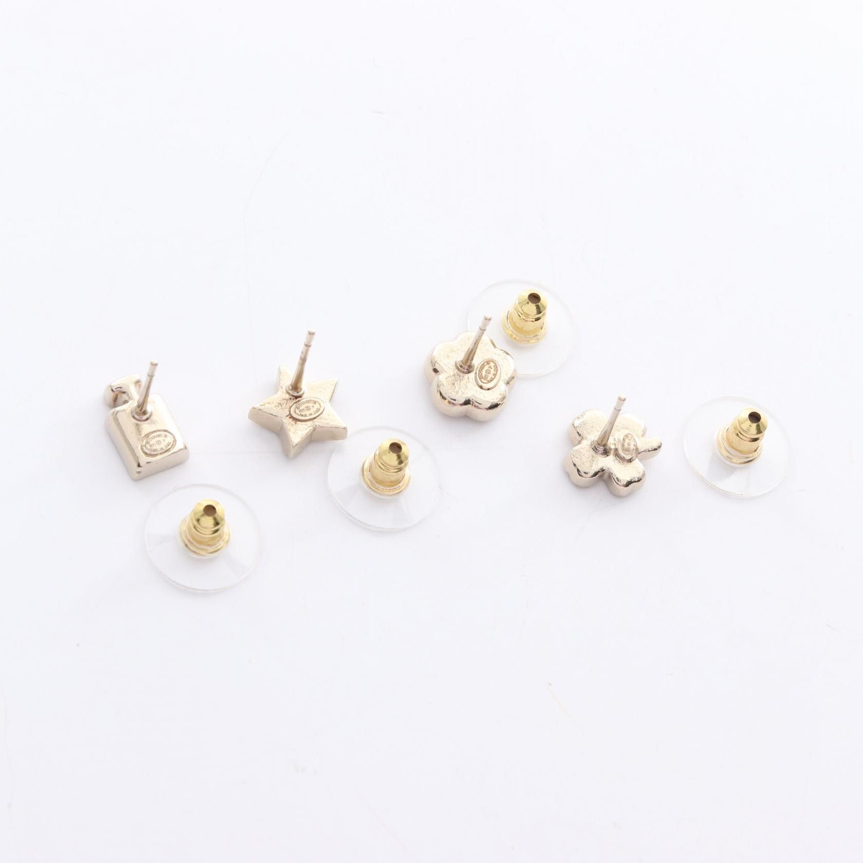 Chanel Chanel Chanel Coco Mark Earrings Metal Earrings DUTY FREE for USA Size ONE SIZE - 5 Thumbnail