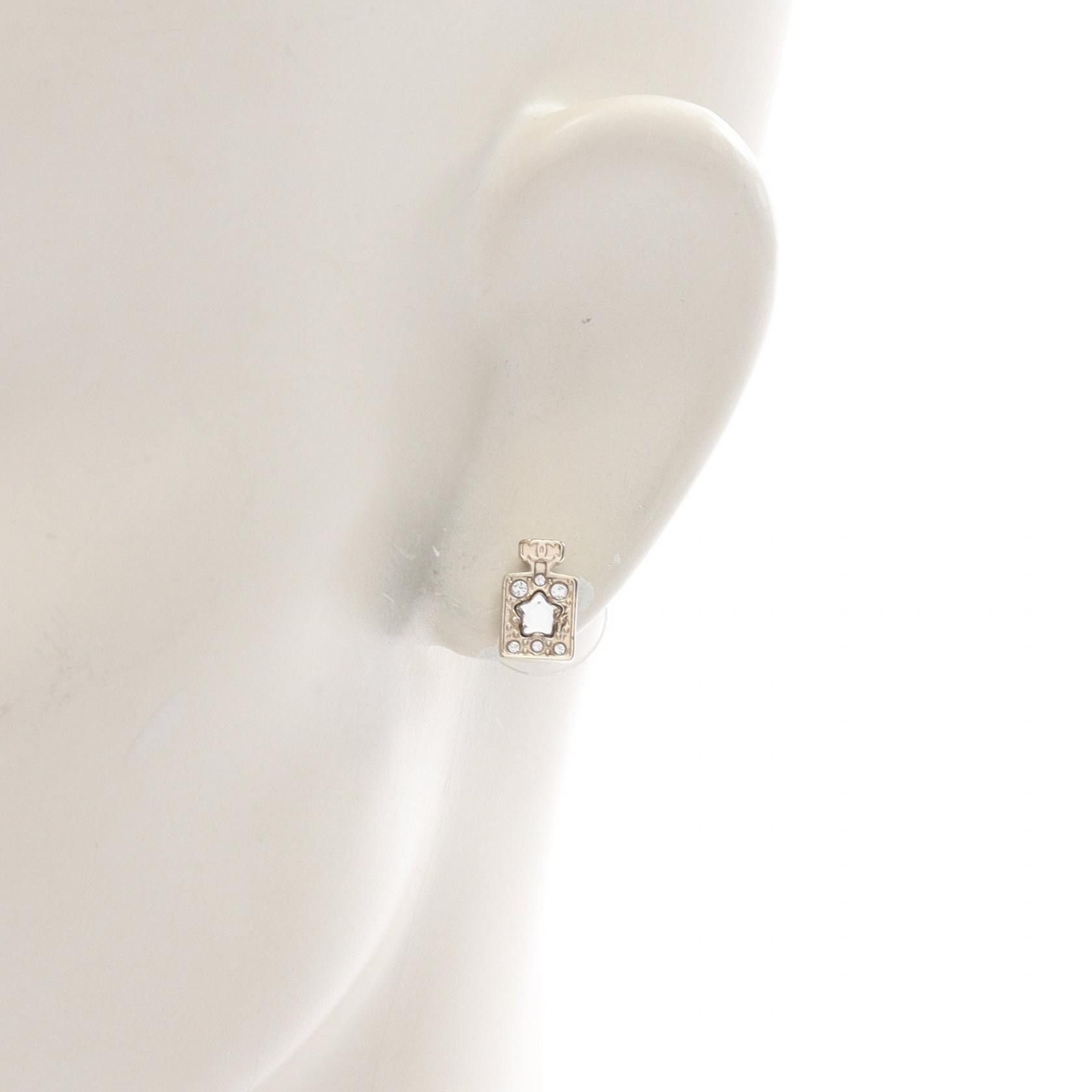 Chanel Chanel Chanel Coco Mark Earrings Metal Earrings DUTY FREE for USA Size ONE SIZE - 4 Thumbnail