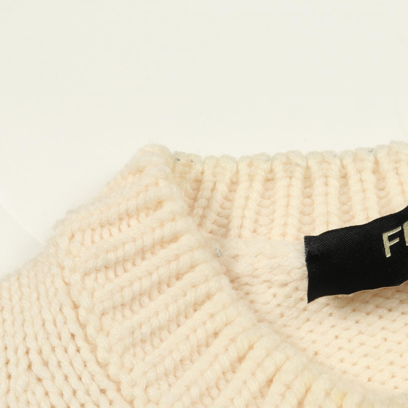Fendi Fendi Fendi Wool Knit Top Textile Tops DUTY FREE for USA Size ONE SIZE - 9 Thumbnail