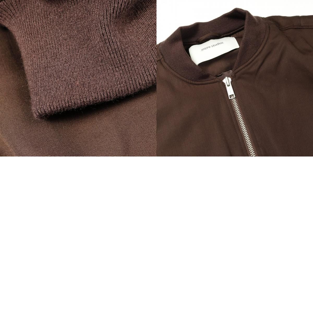 Other Other ENTIRE STUDIOS CROPPED BROAD BOMBER SUITING Wool Jacket Textile Outerwear DUTY FREE for USA Size ONE SIZE - 10 Thumbnail