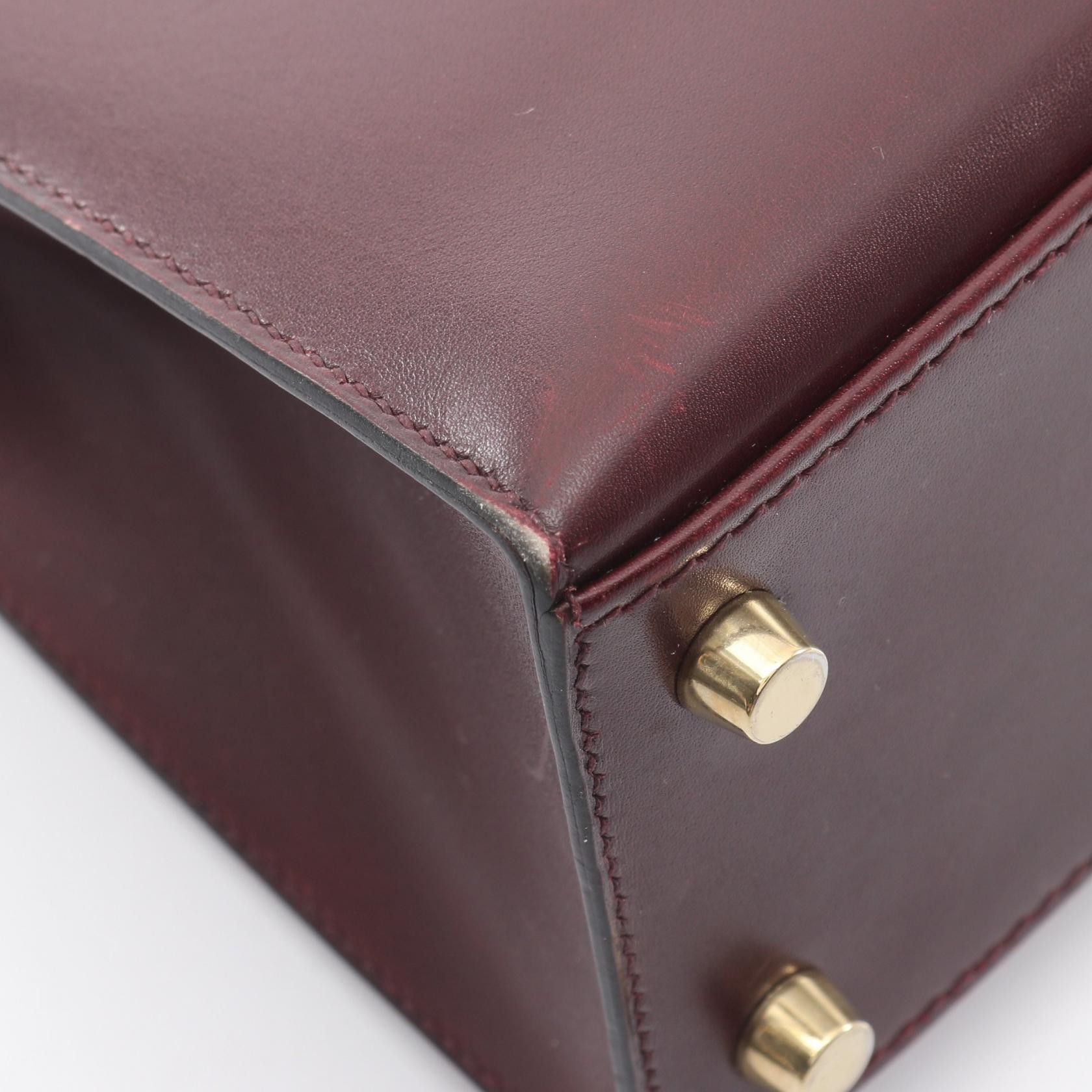 Hermes Hermes Hermes Kelly25 Box Calf Leather Handbag L DUTY FREE for USA Size ONE SIZE - 7 Thumbnail