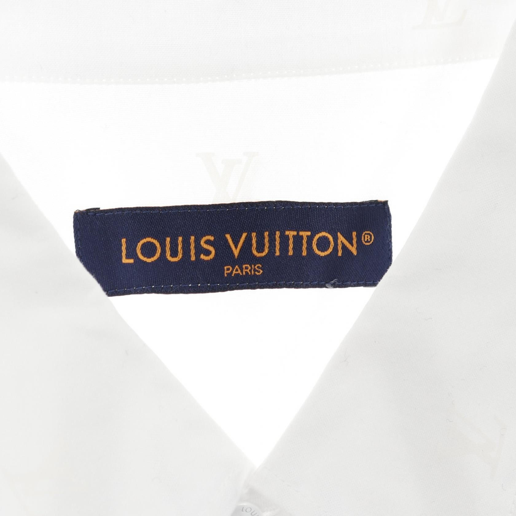 Louis Vuitton Louis Vuitton Louis Vuitton LV Blason Cotton Top Textile Tops DUTY FREE for USA Size ONE SIZE - 3 Thumbnail