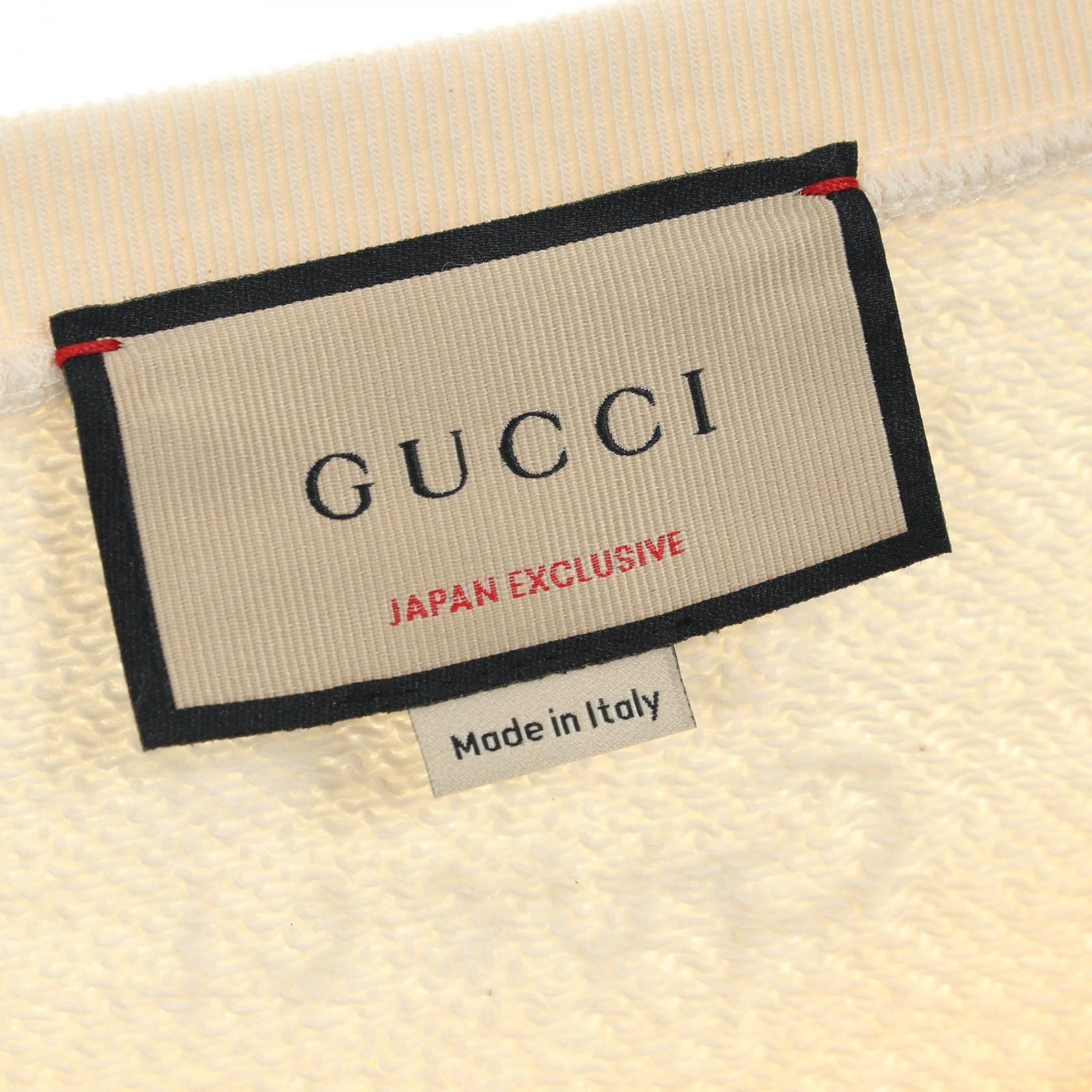 Gucci Gucci Gucci Higuchi Yuko Cotton Sweatshirt Textile Sweatshirts & Hoodies DUTY FREE for USA Size ONE SIZE - 3 Thumbnail