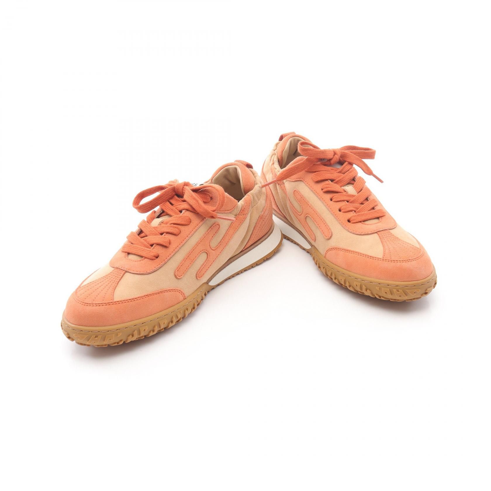 Hermes Hermes Hermes Jet Suede Sneakers Leather Shoes DUTY FREE for USA Size ONE SIZE - 2 Thumbnail