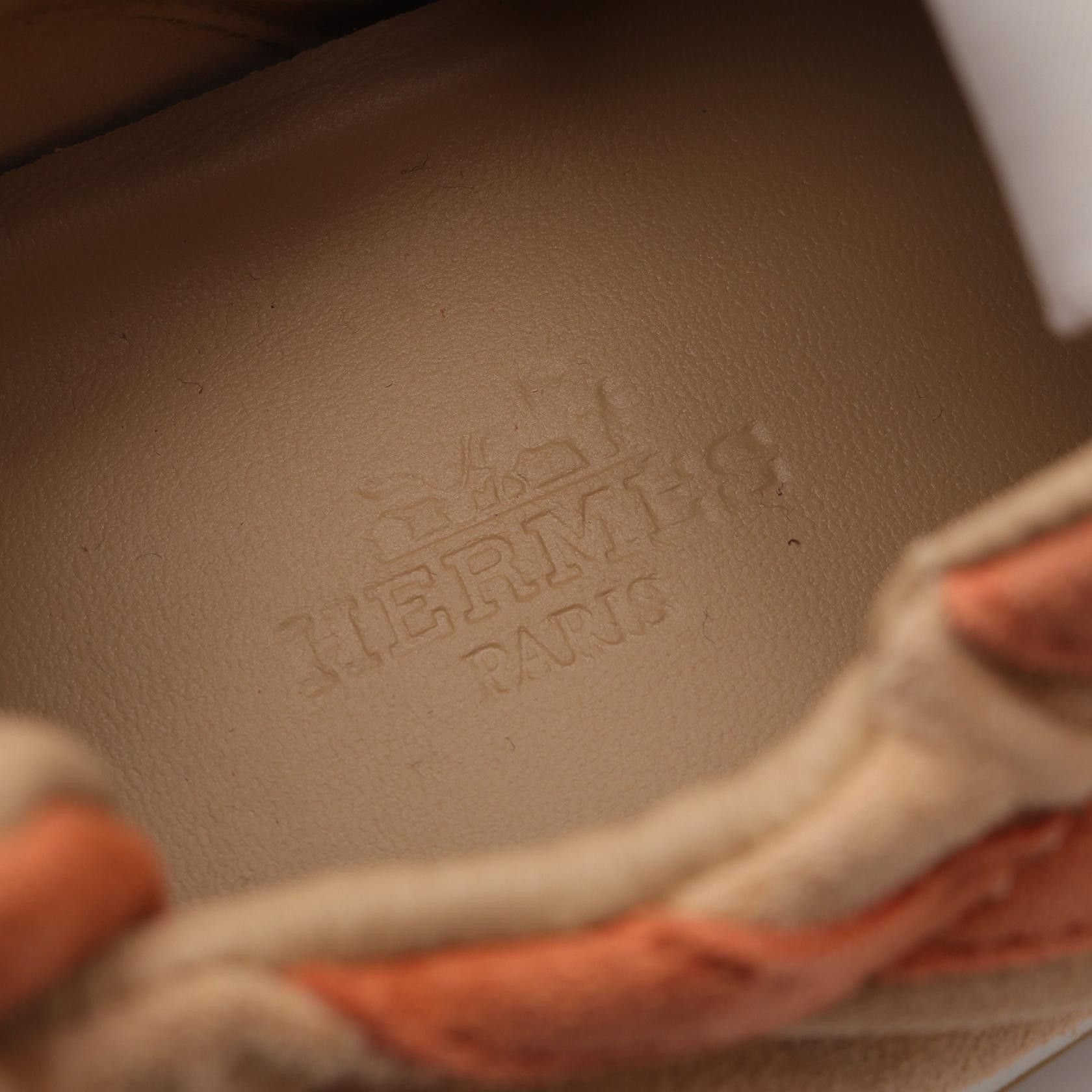 Hermes Hermes Hermes Jet Suede Sneakers Leather Shoes DUTY FREE for USA Size ONE SIZE - 5 Thumbnail