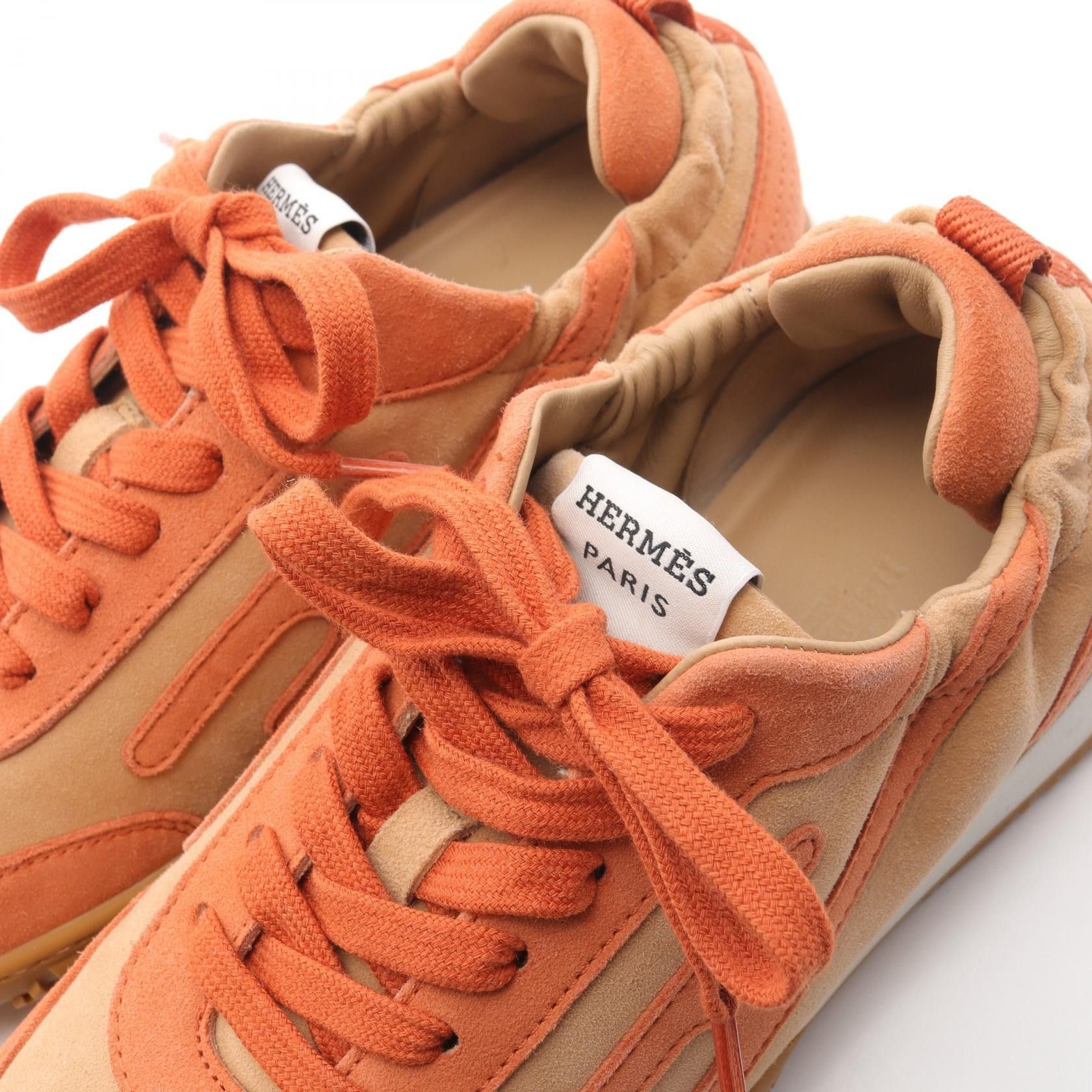 Hermes Hermes Hermes Jet Suede Sneakers Leather Shoes DUTY FREE for USA Size ONE SIZE - 8 Thumbnail