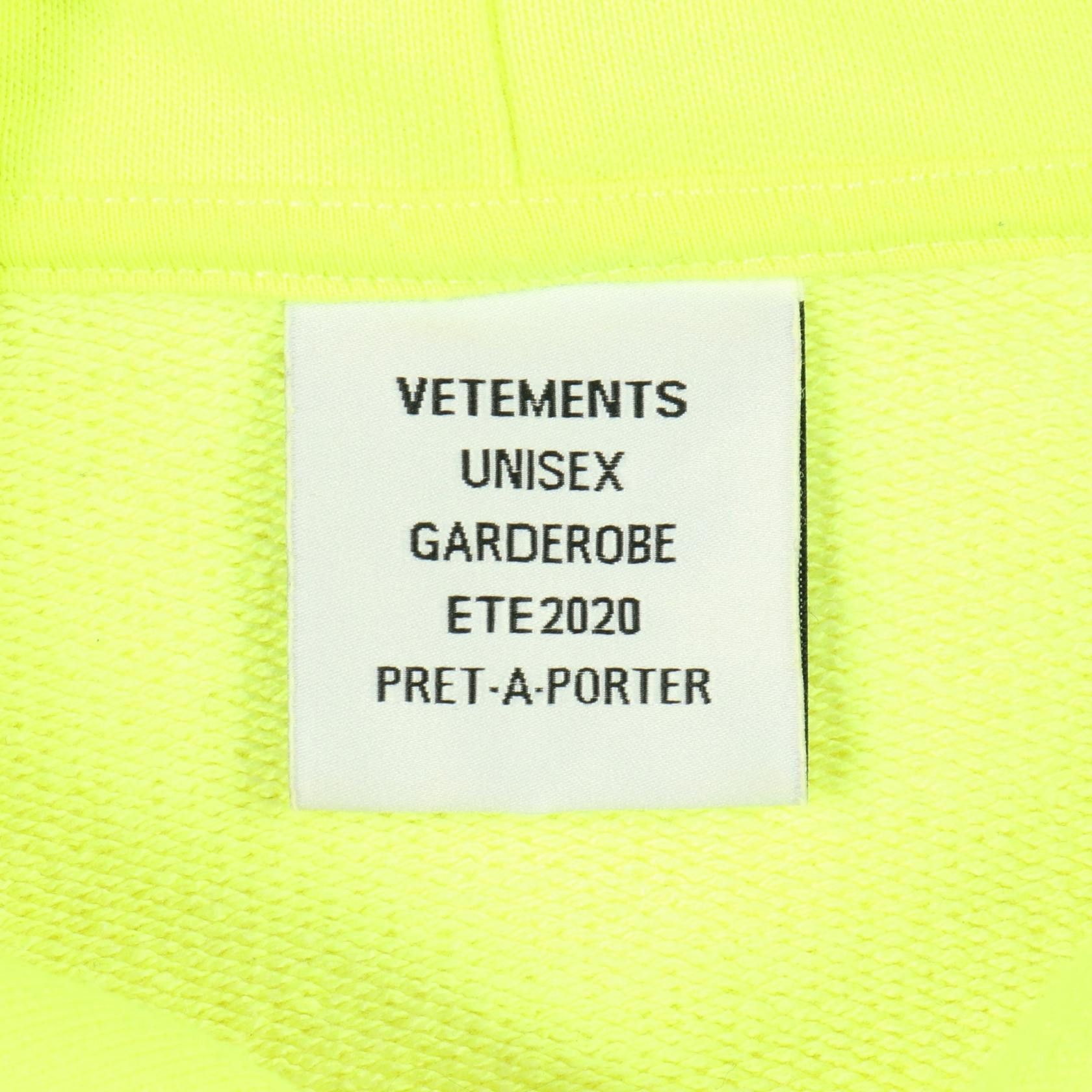 Vetements Vetements Vetements Polyester Hoodie Textile Sweatshirts & Hoodies DUTY FREE for USA Size ONE SIZE - 3 Thumbnail
