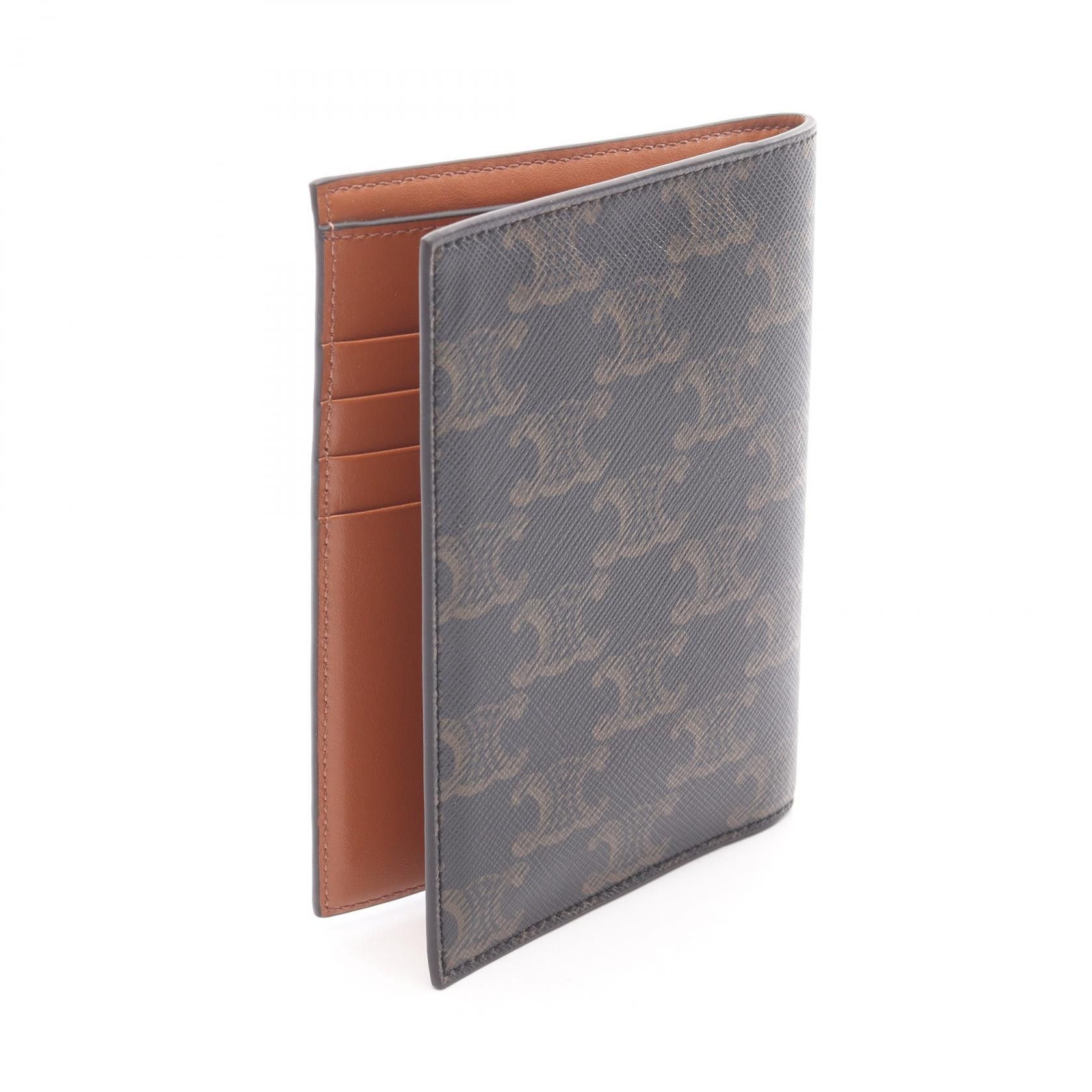 Celine Celine Celine Triomphe PVC Card Case Plastic / Synthetic Card Case 4M3432AK1.04BT DUTY FREE for USA Size ONE SIZE - 2 Thumbnail