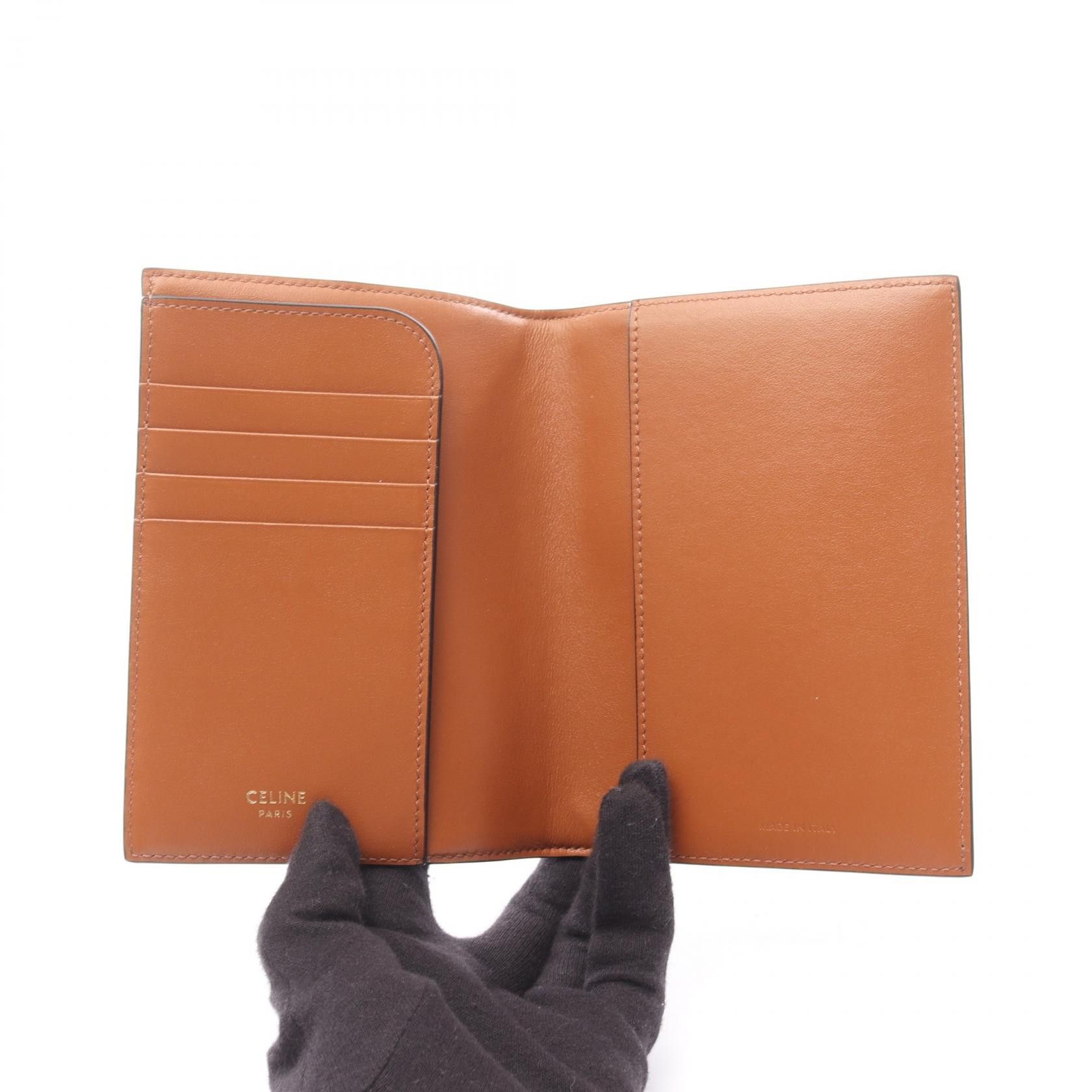 Celine Celine Celine Triomphe PVC Card Case Plastic / Synthetic Card Case 4M3432AK1.04BT DUTY FREE for USA Size ONE SIZE - 3 Thumbnail