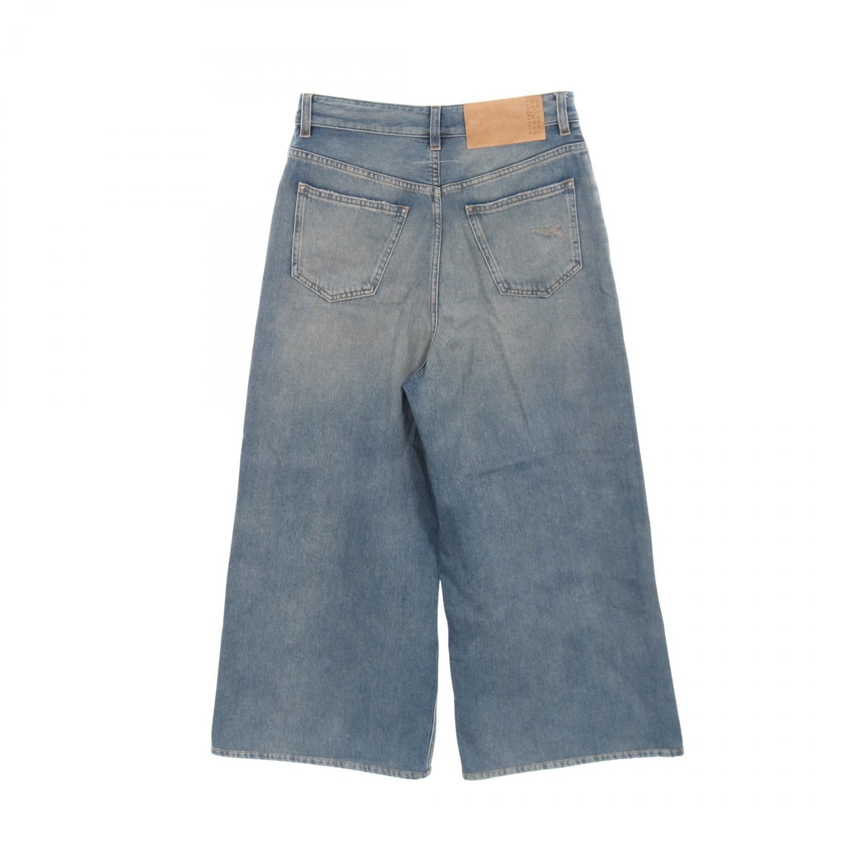 Maison Margiela MM6 Maison Margiela MM6 Denim Drawstring Pants Textile Jeans DUTY FREE for USA Size ONE SIZE - 2 Thumbnail