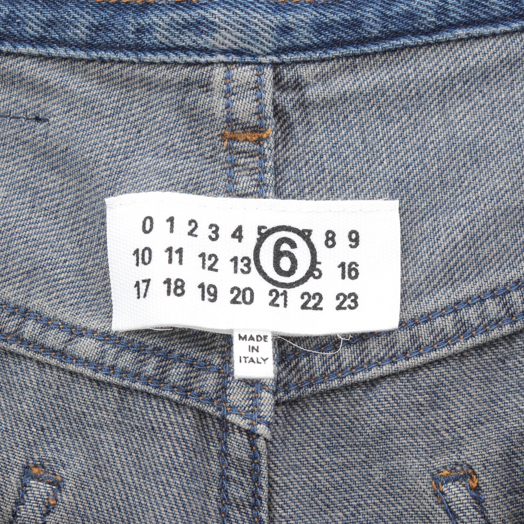 Maison Margiela MM6 Maison Margiela MM6 Denim Drawstring Pants Textile Jeans DUTY FREE for USA Size ONE SIZE - 3 Thumbnail