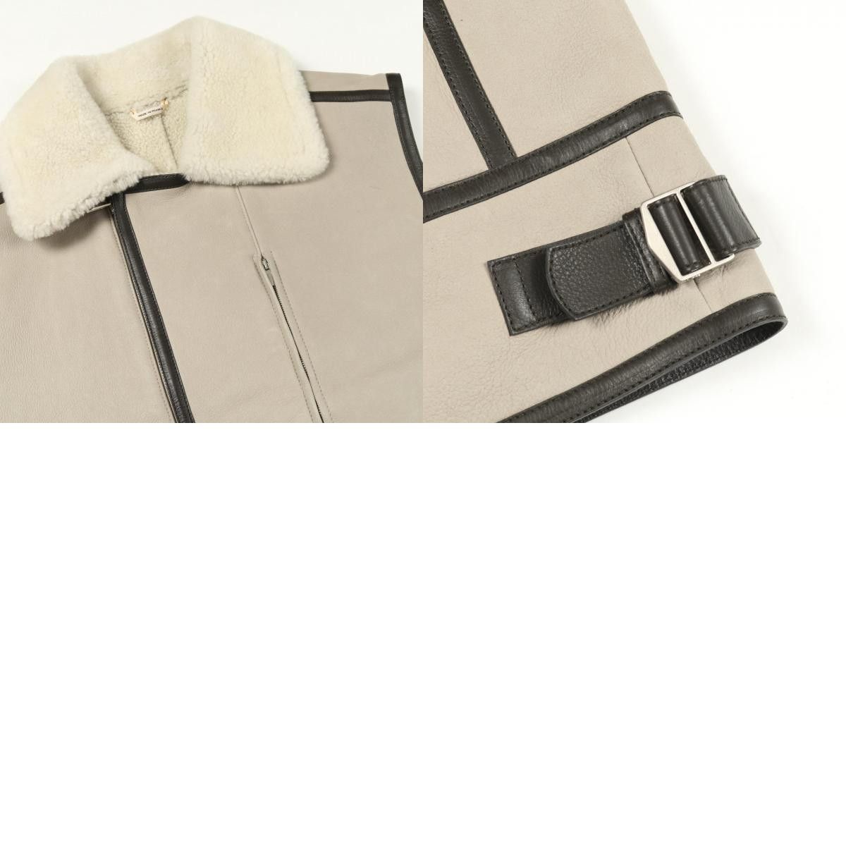 Hermes Hermes Hermes Shearling Leather Vest Leather Tops DUTY FREE for USA Size ONE SIZE - 10 Thumbnail