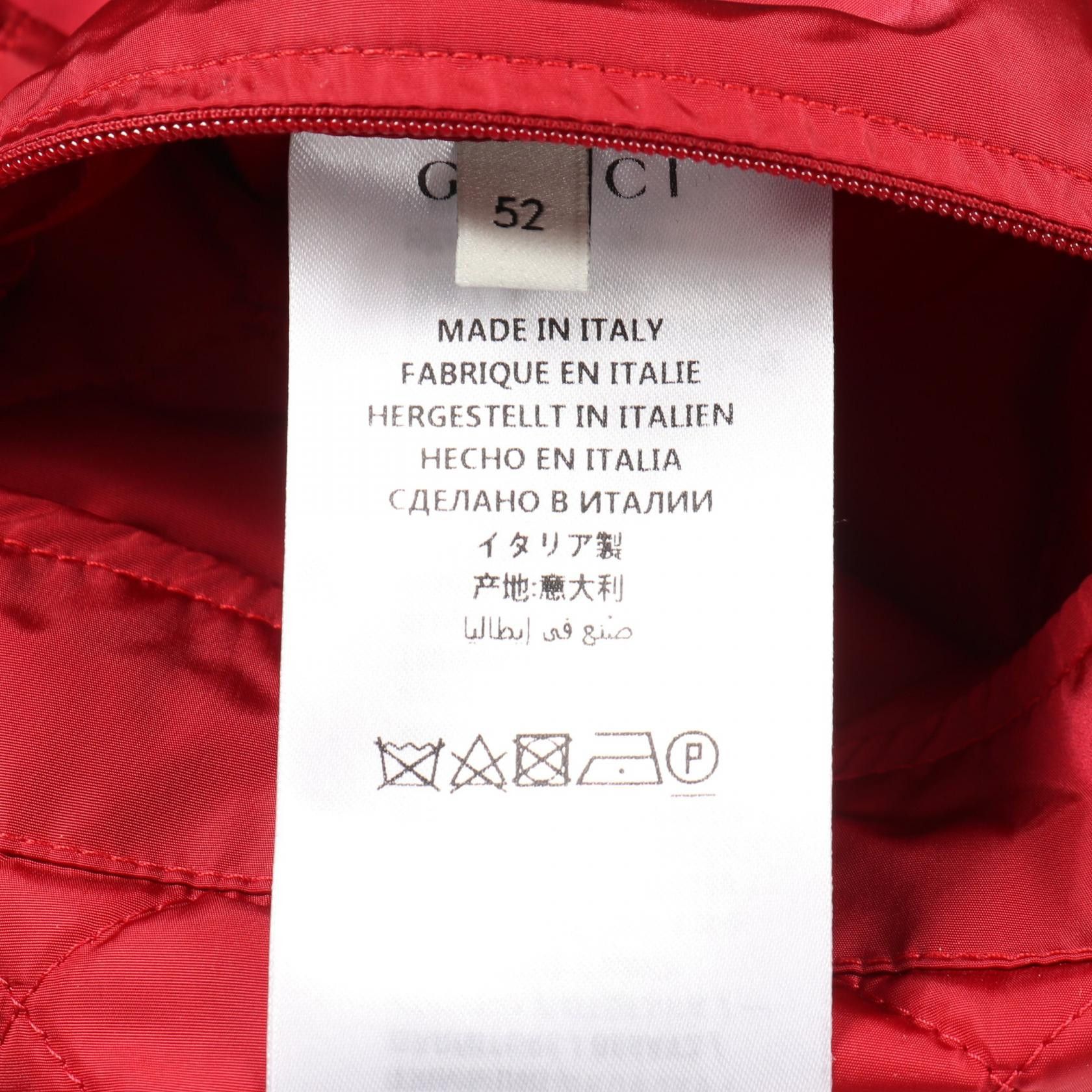 Gucci Gucci Gucci Nylon Padded Jacket Textile Outerwear DUTY FREE for USA Size ONE SIZE - 7 Thumbnail