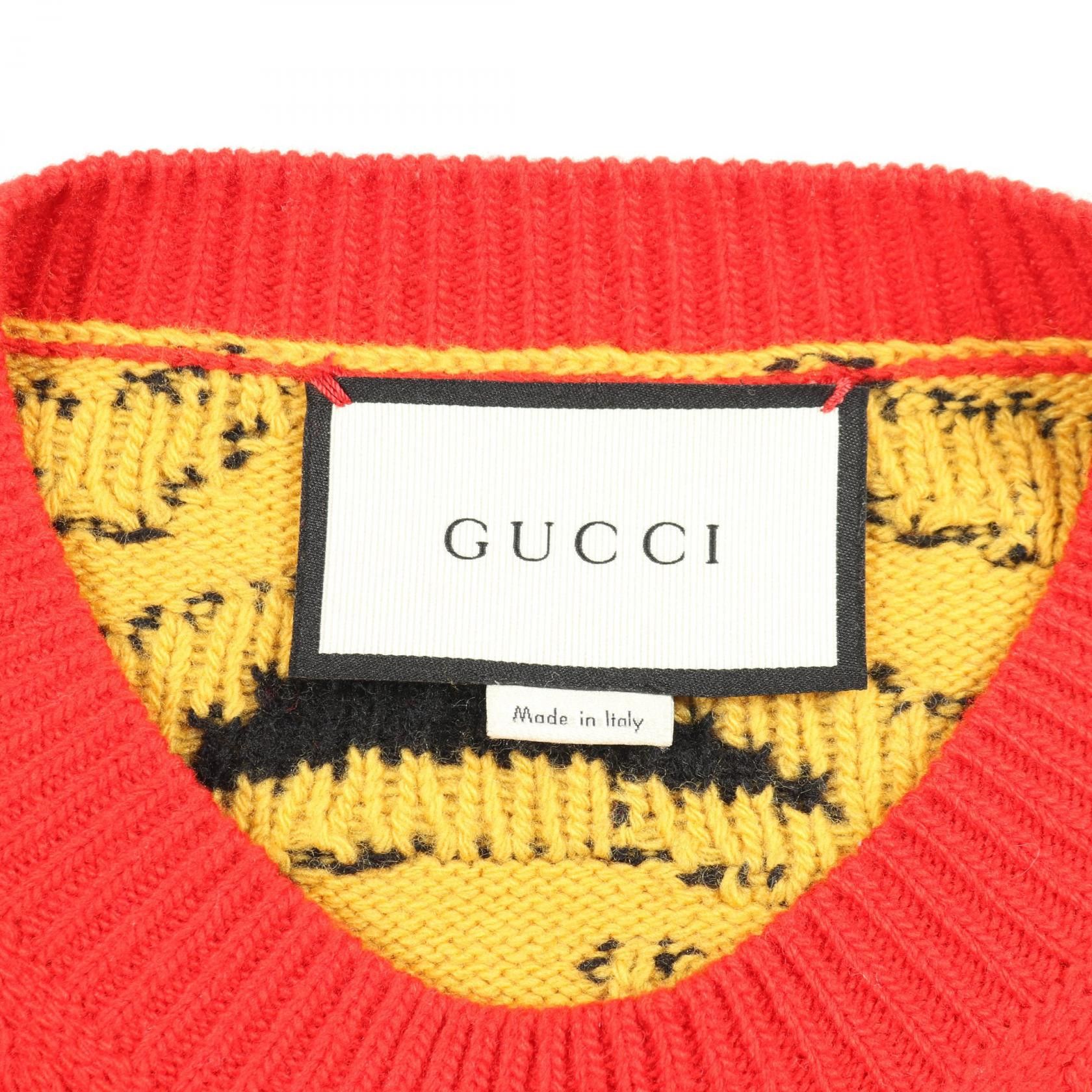Gucci Gucci Gucci Peanuts Wool Knitwear Textile Tops DUTY FREE for USA Size ONE SIZE - 3 Thumbnail