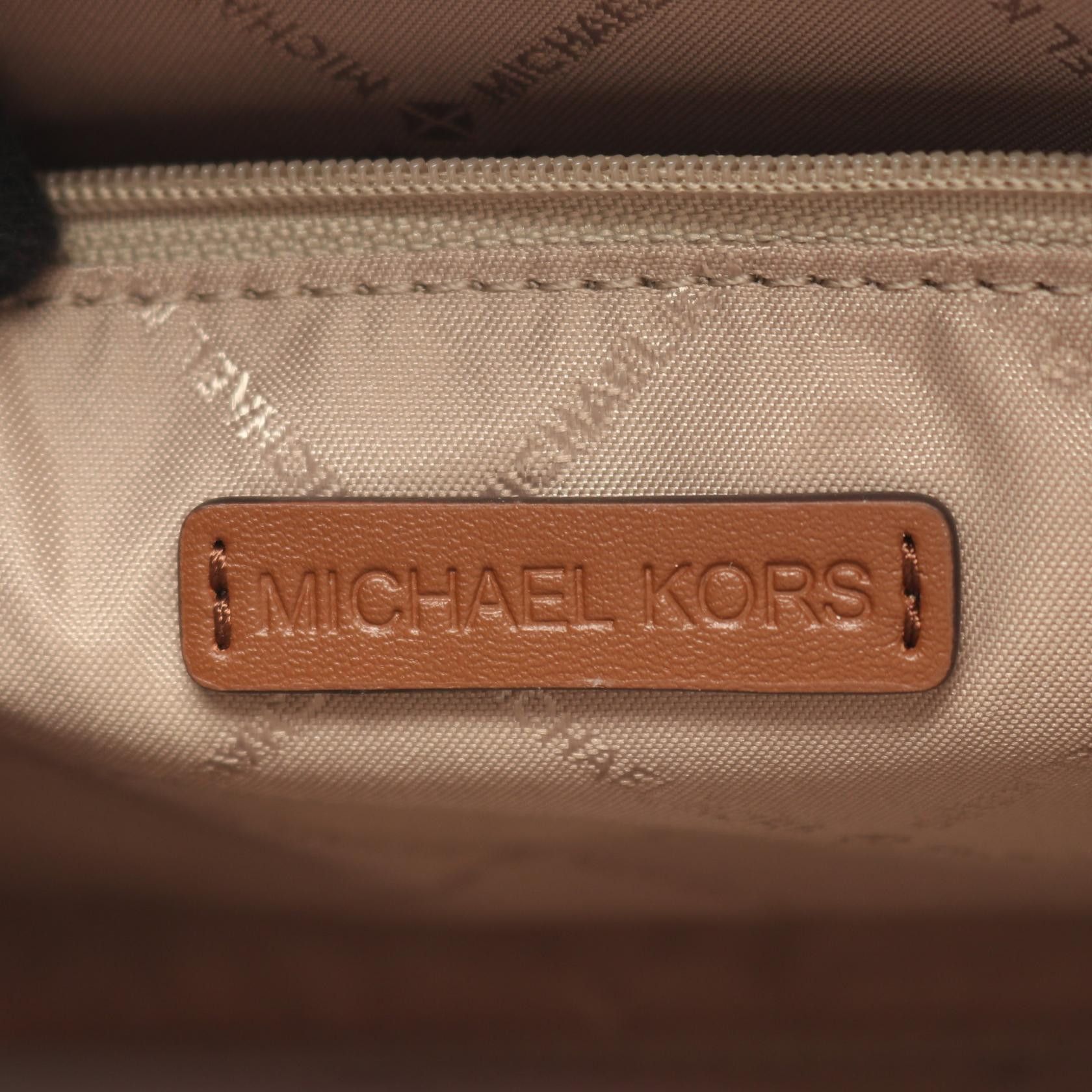 Michael Kors Michael Kors Michael Kors MIRELLA S PVC Coated Canvas Leather Handbag Textile Handbag 35F2G7ZC5B DUTY FREE for USA Size ONE SIZE - 4 Thumbnail