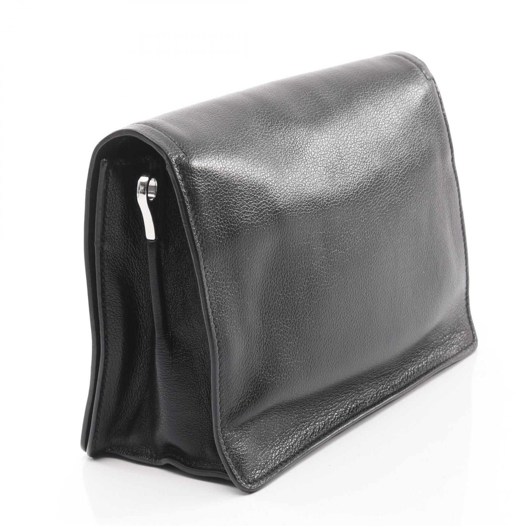 Prada Prada Prada GLACE'CALF Leather Shoulder Bag Leather Shoulder Bag 1BD296 DUTY FREE for USA Size ONE SIZE - 2 Thumbnail