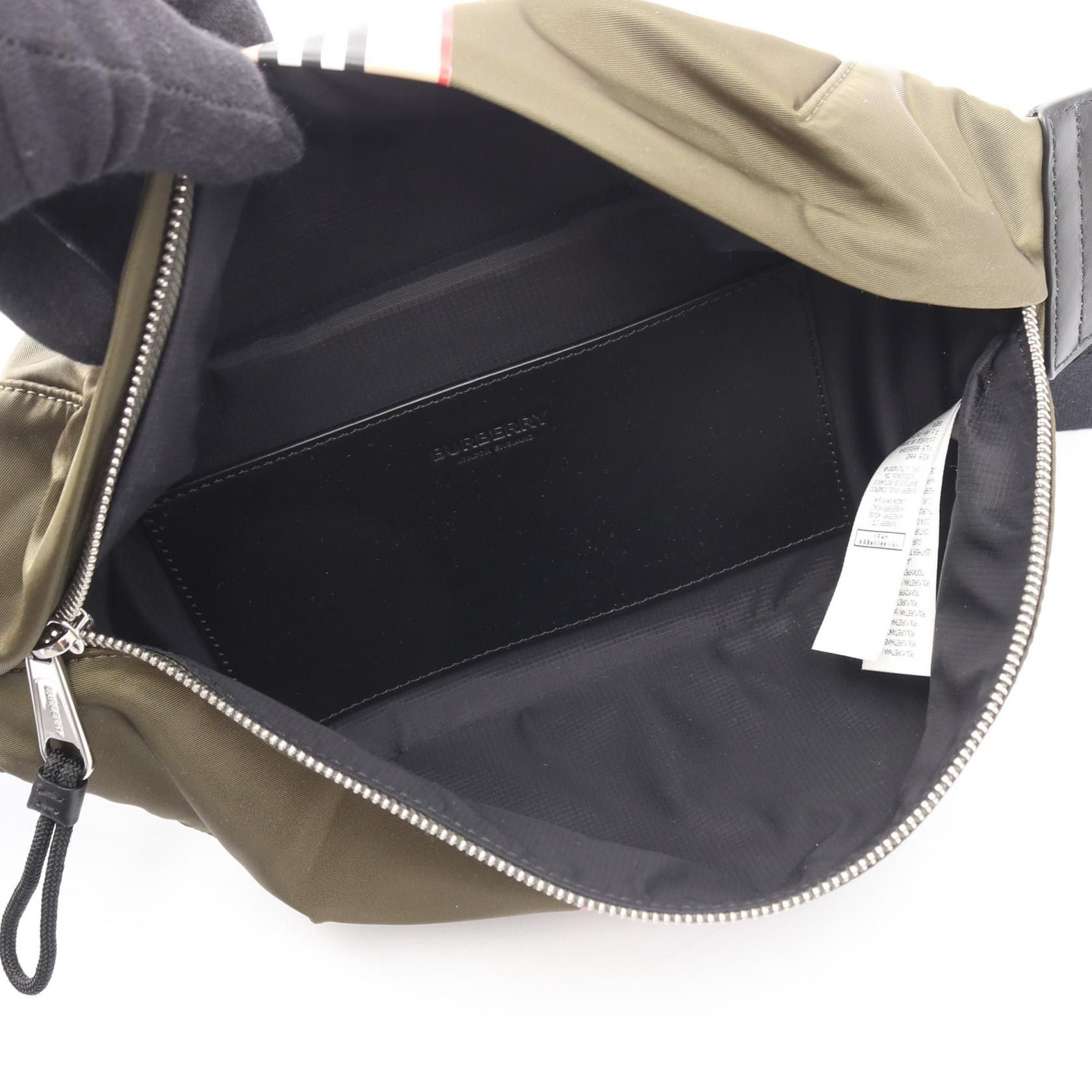Burberry Burberry Burberry SONNY Waist Bag Textile Belt Bag 80357661 DUTY FREE for USA Size ONE SIZE - 3 Thumbnail