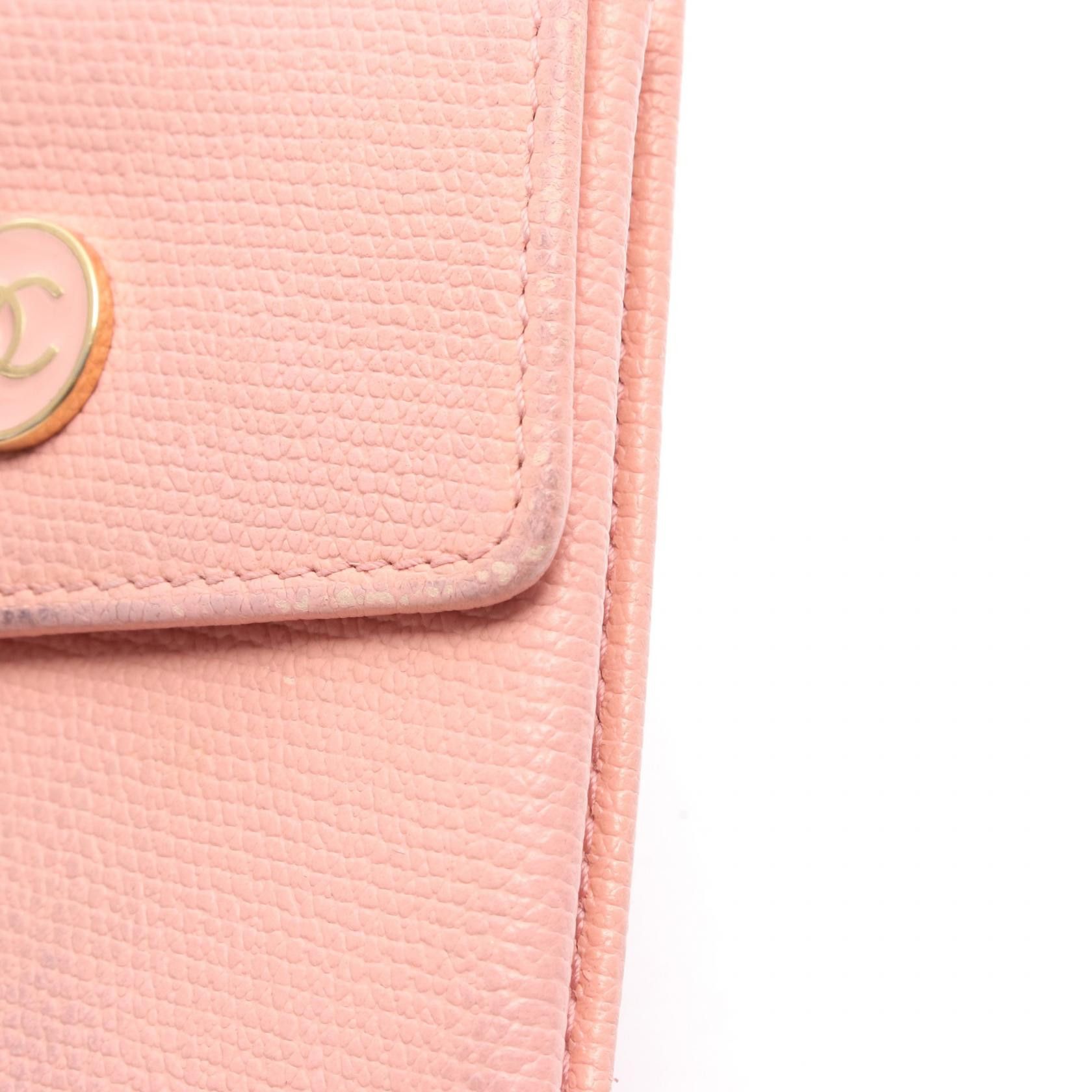 Chanel Chanel Chanel Coco Button Leather Coin Case Leather Coin Case DUTY FREE for USA Size ONE SIZE - 9 Thumbnail