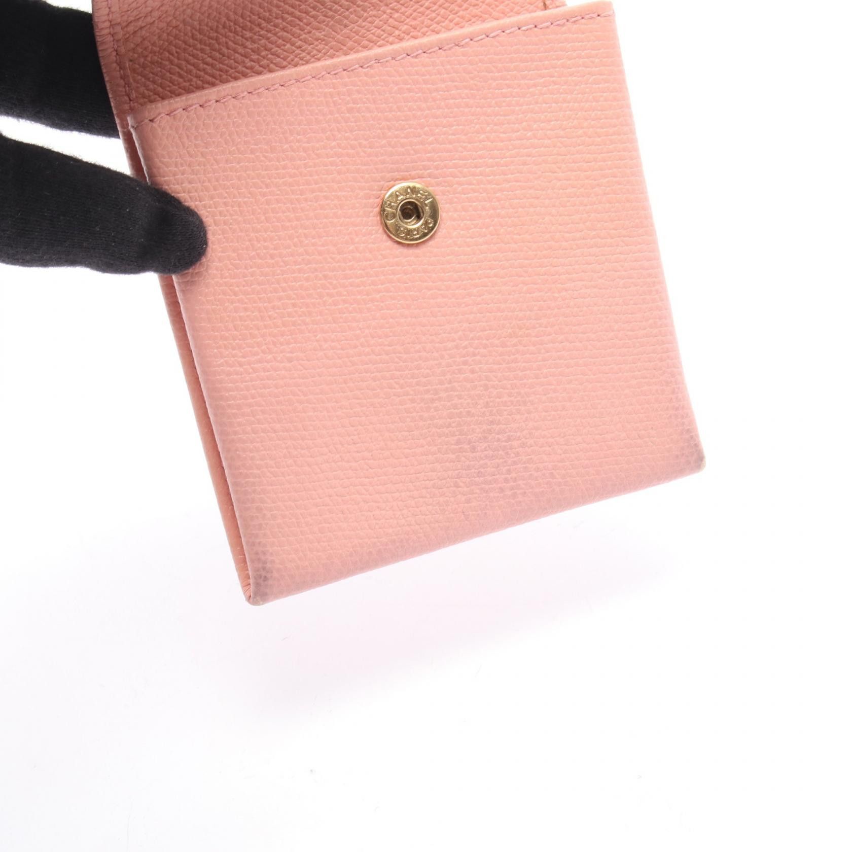 Chanel Chanel Chanel Coco Button Leather Coin Case Leather Coin Case DUTY FREE for USA Size ONE SIZE - 8 Thumbnail