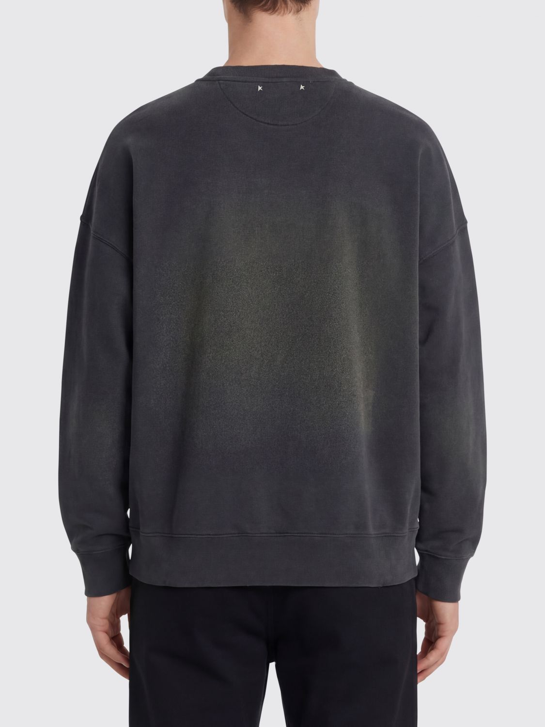 Golden Goose Golden Goose Sweatshirt Men Black Size US M / EU 48-50 / 2 - 2 Thumbnail