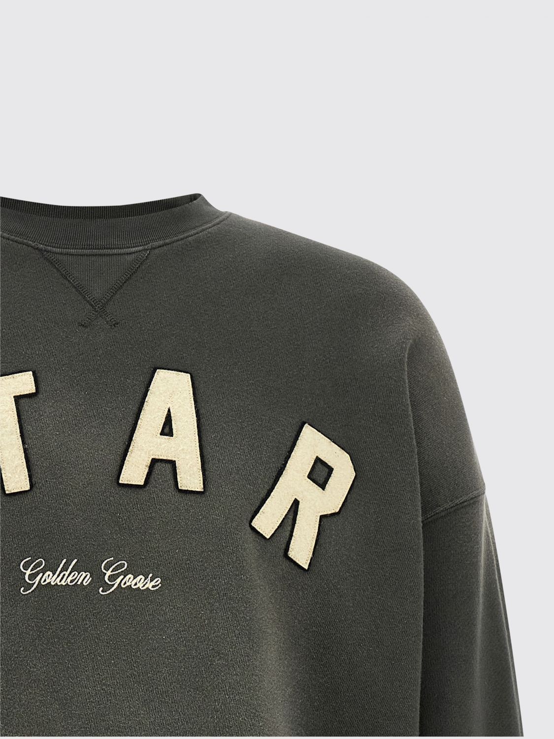 Golden Goose Golden Goose Sweatshirt Men Charcoal Size US L / EU 52-54 / 3 - 4 Thumbnail