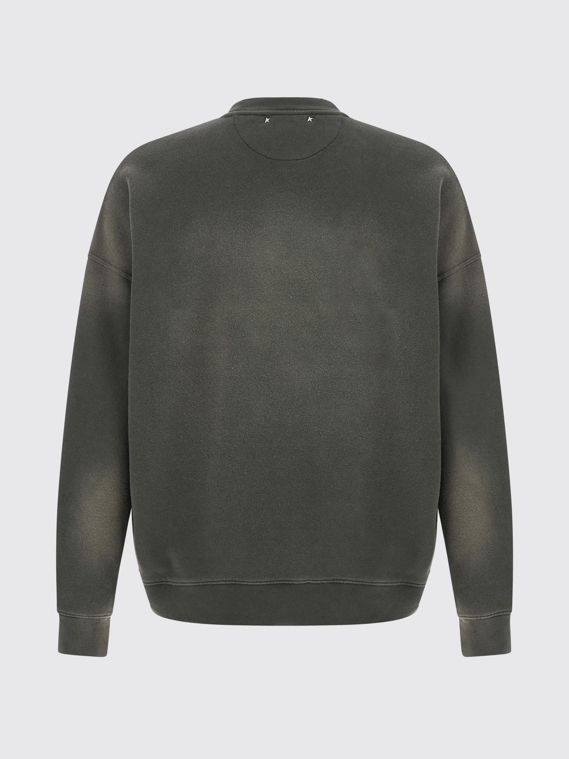 Golden Goose Golden Goose Sweatshirt Men Charcoal Size US L / EU 52-54 / 3 - 3 Thumbnail