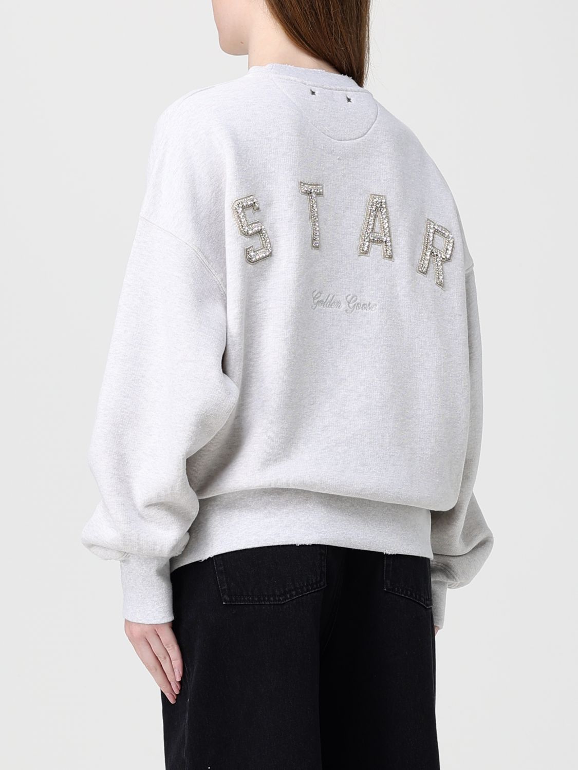 Golden Goose Golden Goose Sweatshirt Woman Grey Size XS / US 0-2 / IT 36-38 - 2 Thumbnail