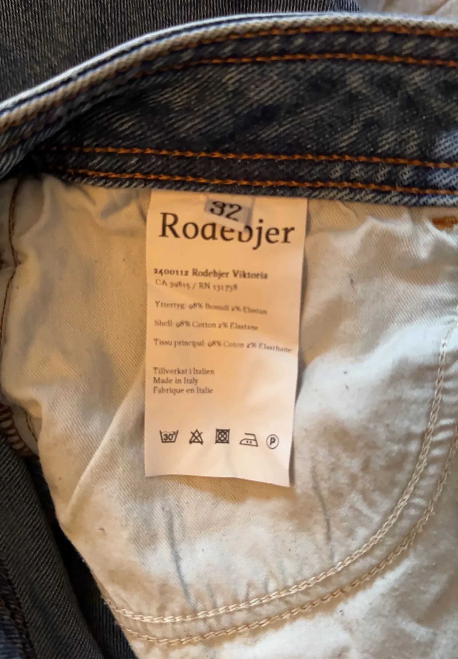 Rodebjer Rodebjer Viktoria Jeans Size 32" / US 10 / IT 46 - 3 Thumbnail