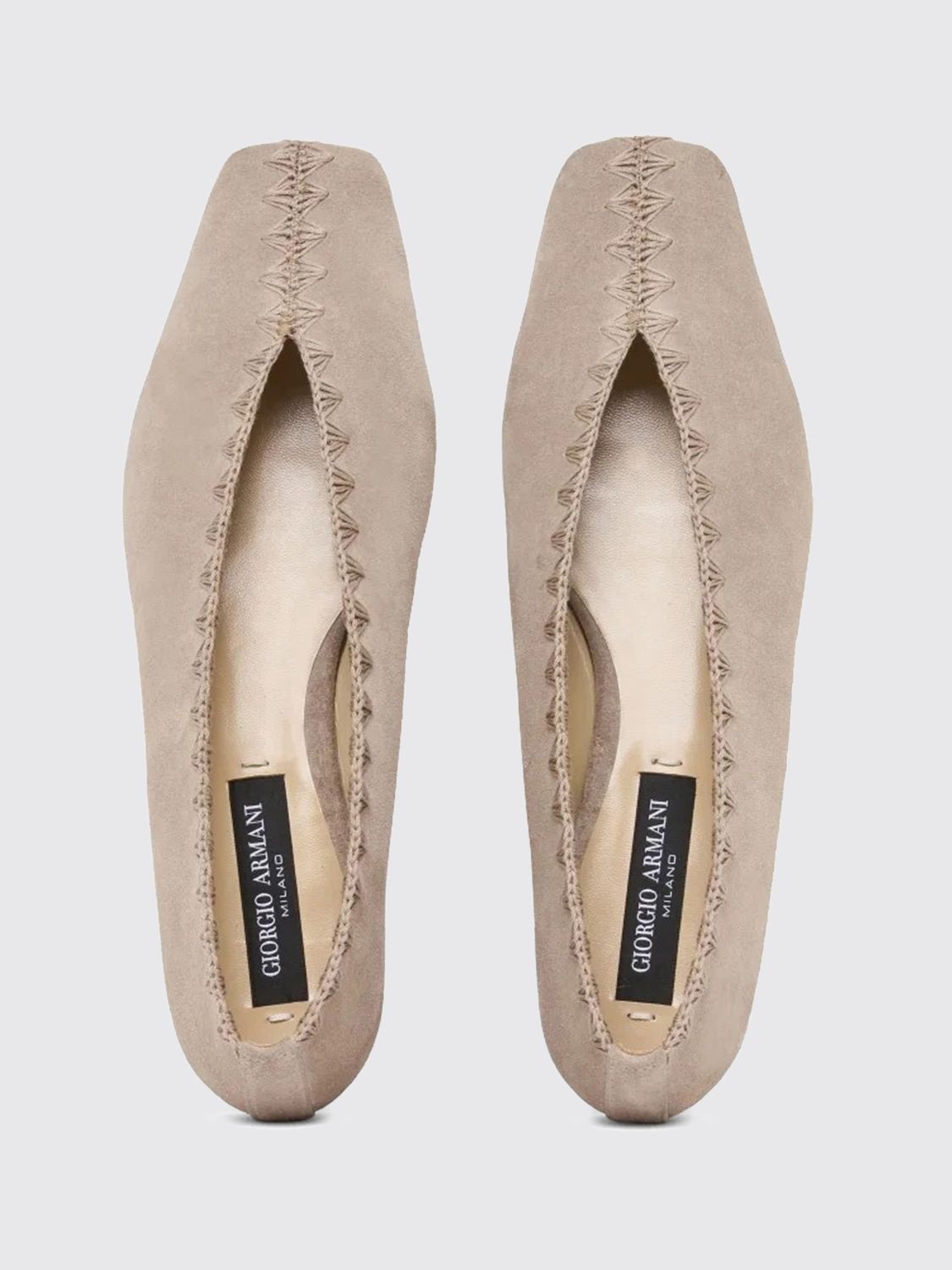 Giorgio Armani Giorgio Armani Ballet Flat Woman Brown Size US 10 / IT 40 - 4 Thumbnail