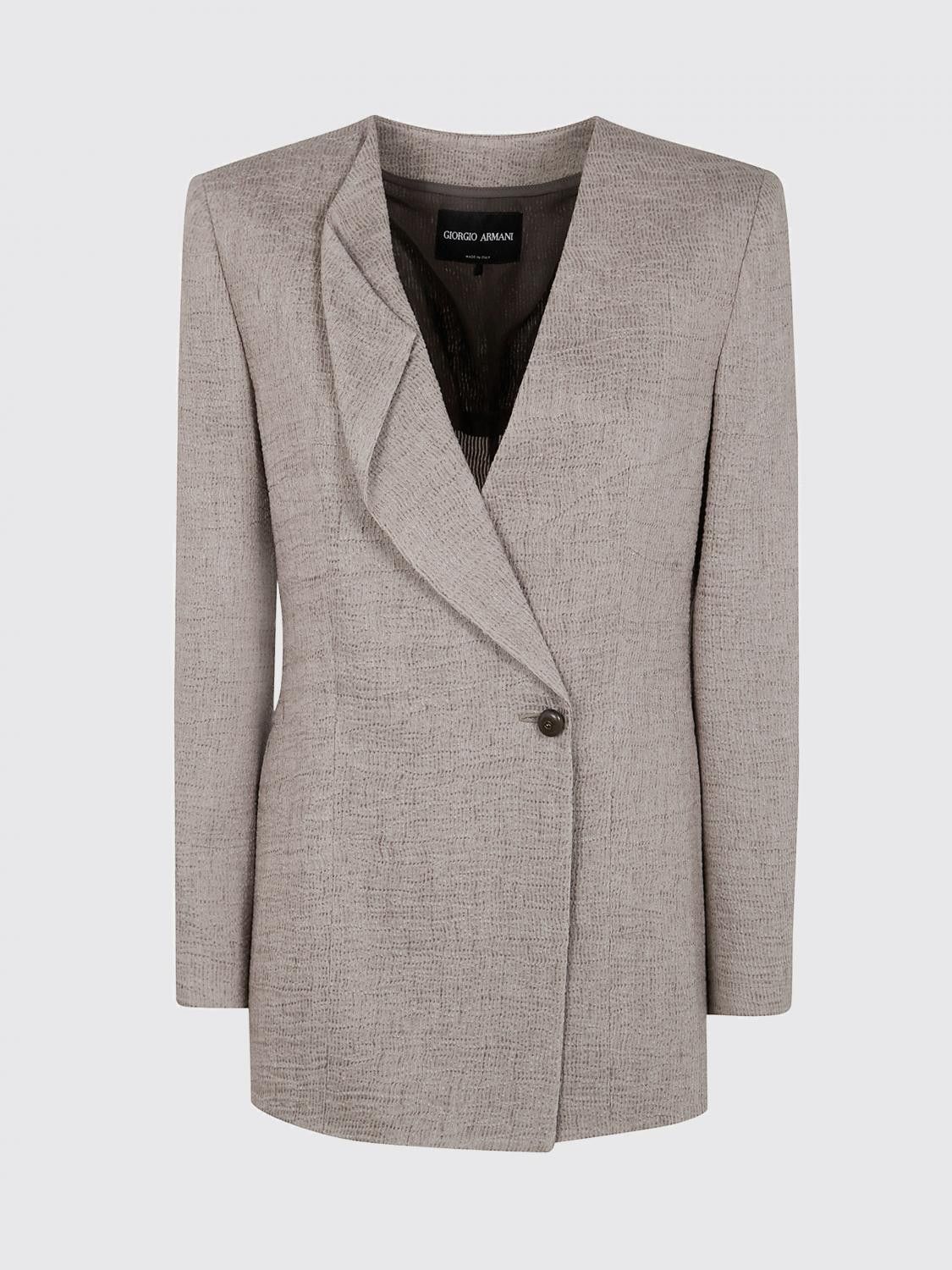 Giorgio Armani Giorgio Armani Jacket Woman Brown Size M / US 6-8 / IT 42-44 - 2 Thumbnail