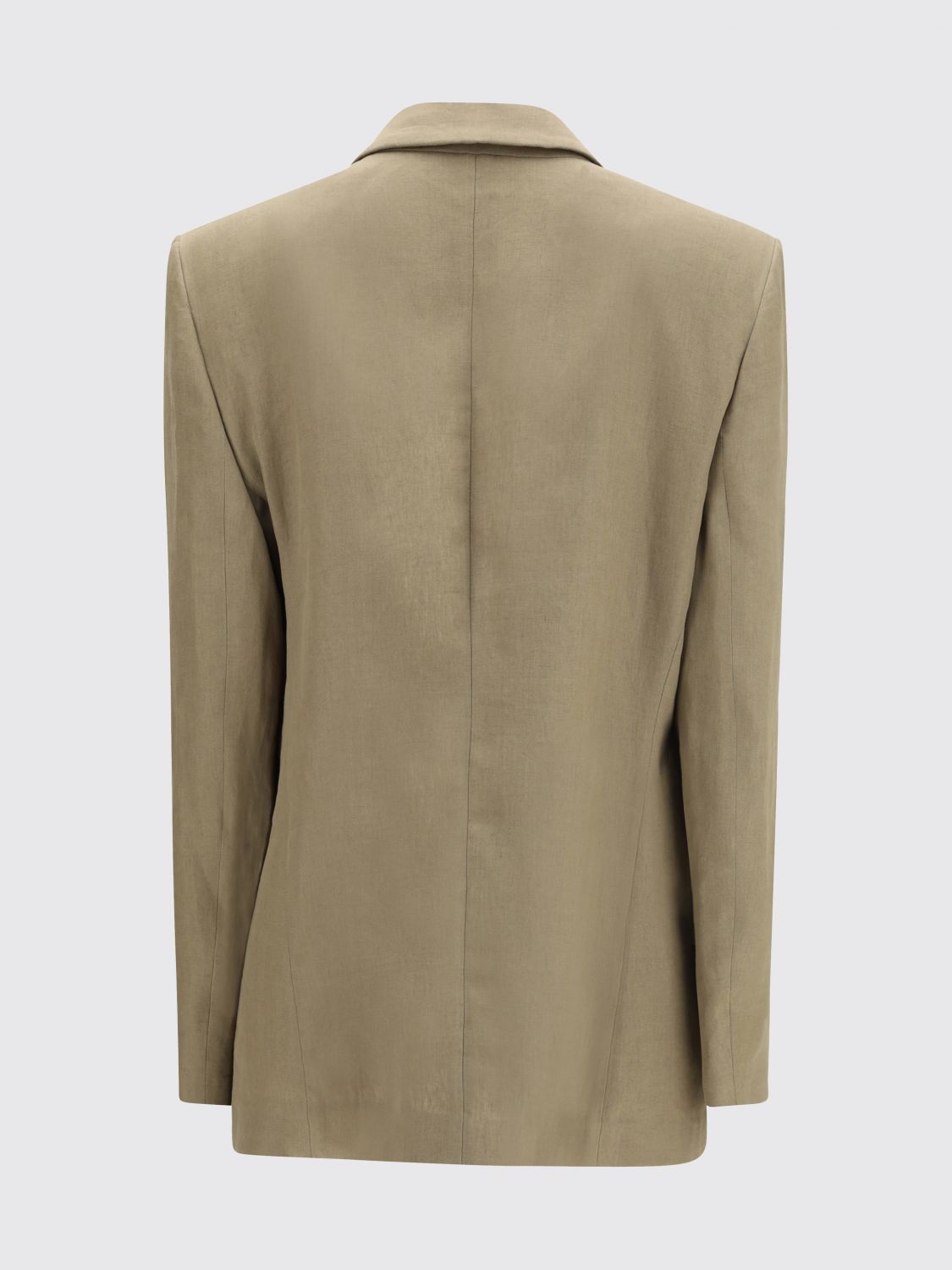 Giorgio Armani Giorgio Armani Jacket Woman Grey Size L / US 10 / IT 46 - 3 Thumbnail