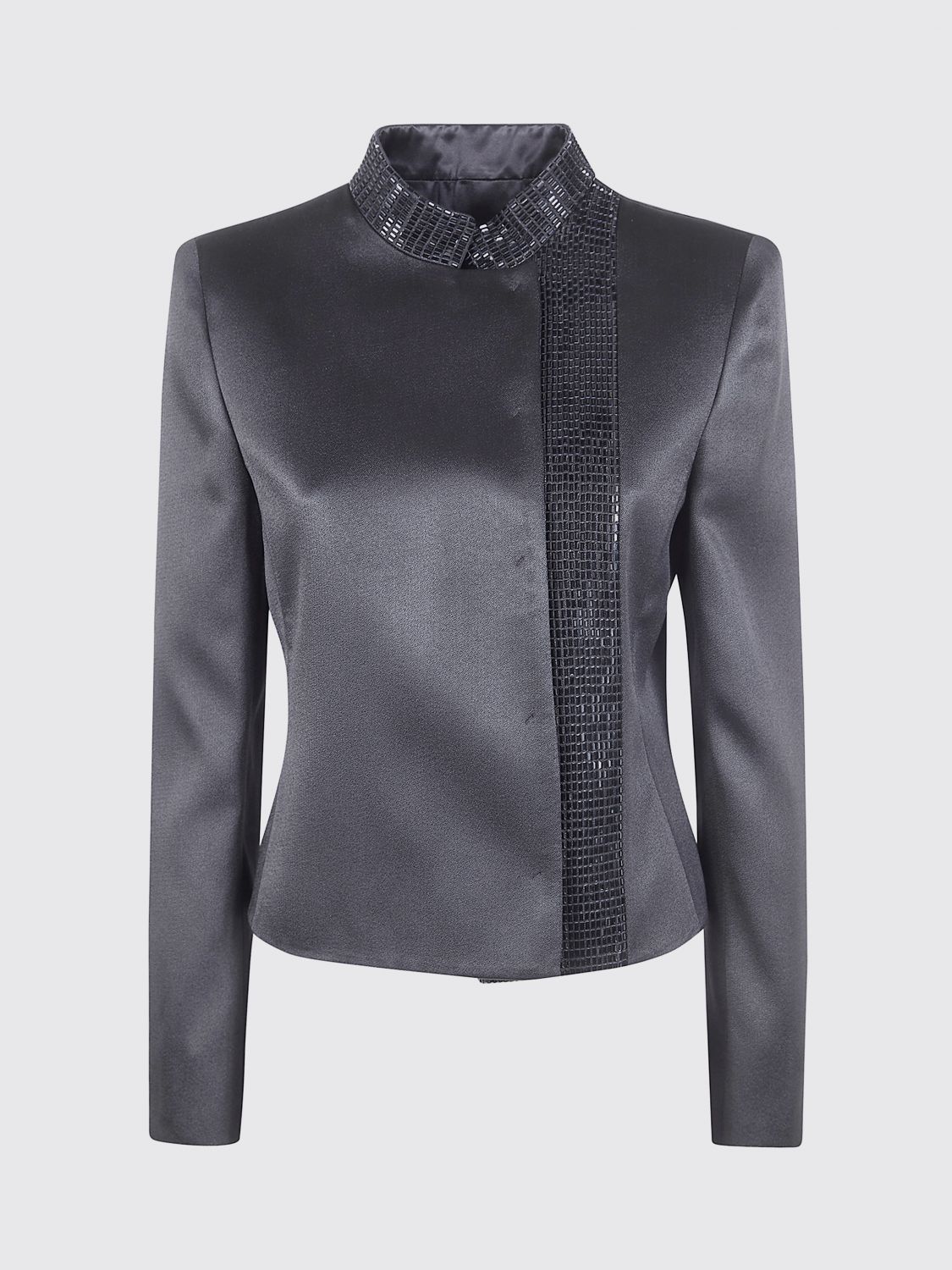 Giorgio Armani Giorgio Armani Jacket Woman Black Size S / US 4 / IT 40 - 2 Thumbnail