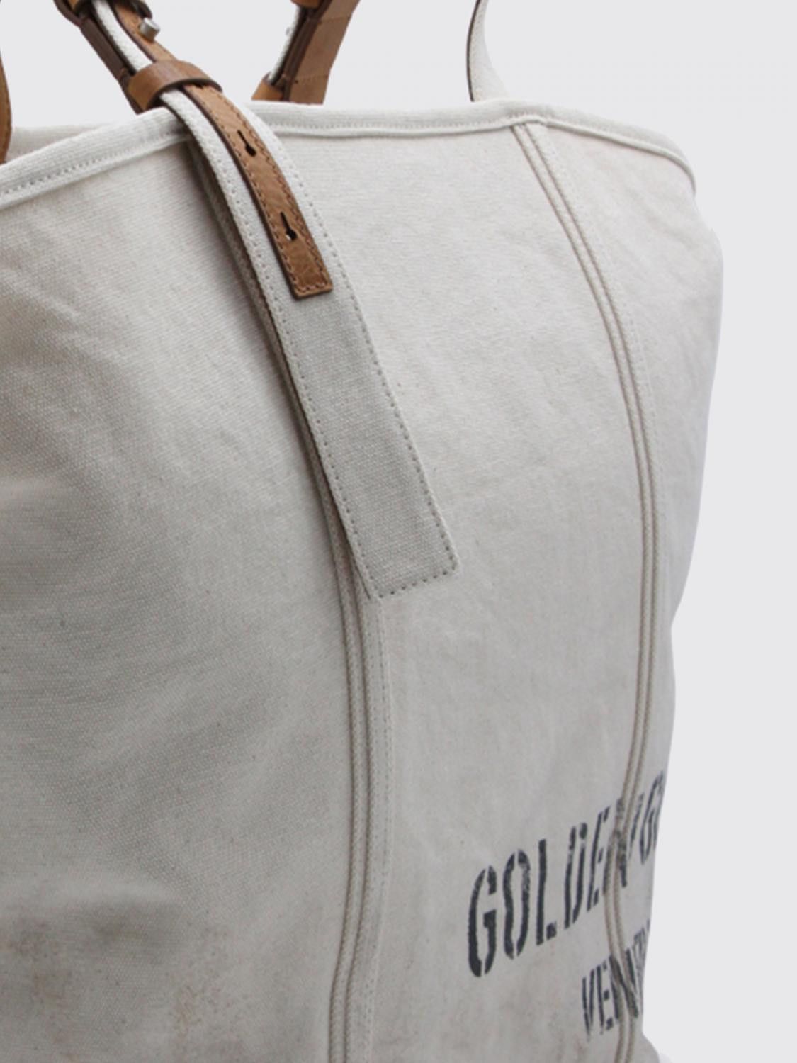 Golden Goose Golden Goose Tote Bag Woman Beige Size ONE SIZE - 3 Thumbnail