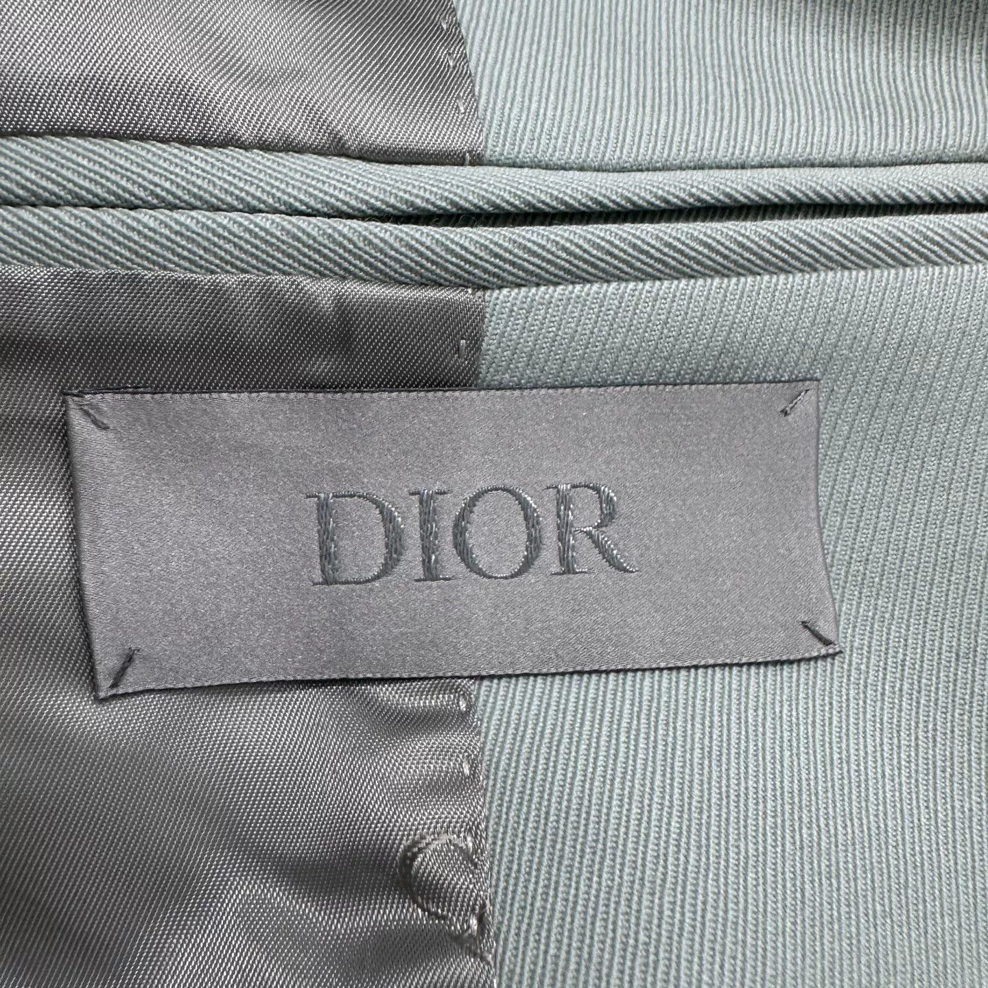 Dior Dior Mint Green Wool Blazer 46 Size 36R - 3 Thumbnail