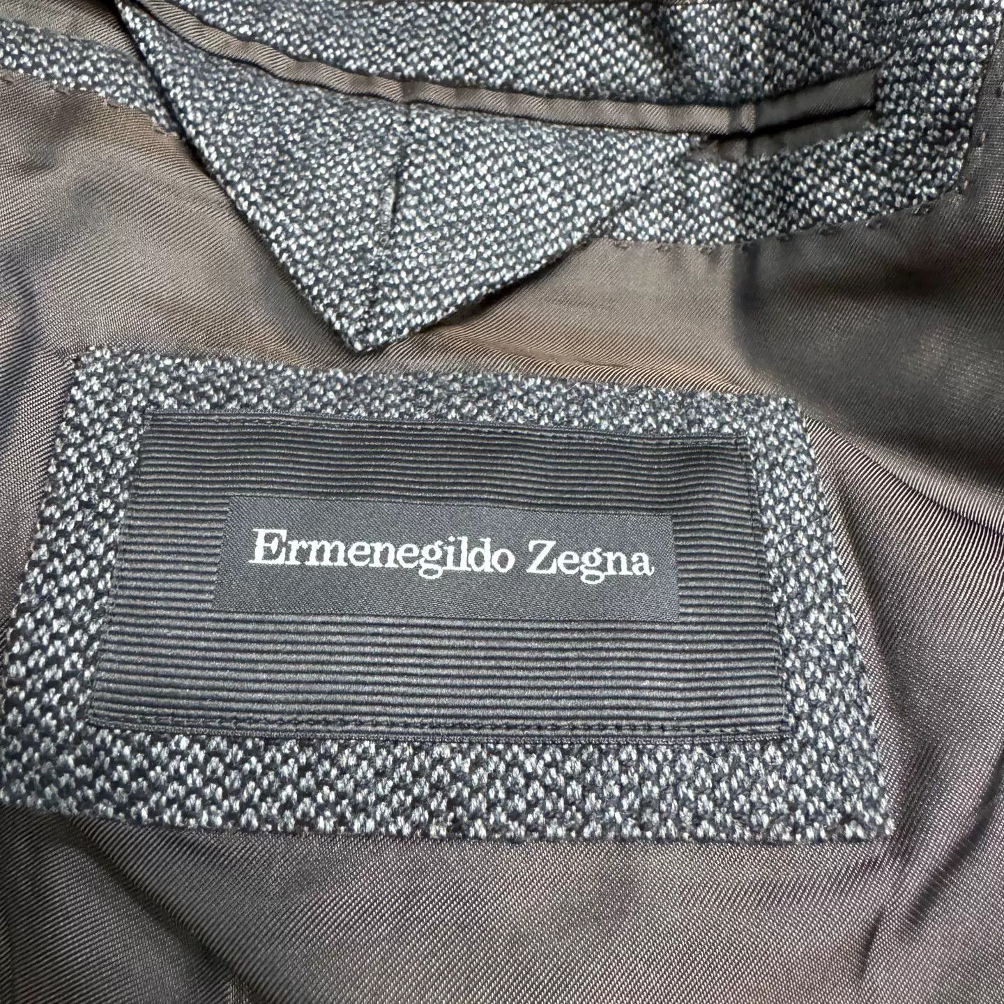 Ermenegildo Zegna Ermenegildo Zegna Silk Cashmere Blazer 44R Size 44R - 3 Thumbnail