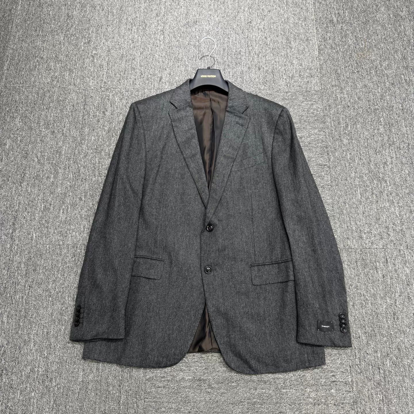 Ermenegildo Zegna Ermenegildo Zegna Silk Cashmere Blazer 44R Size 44R - 2 Thumbnail