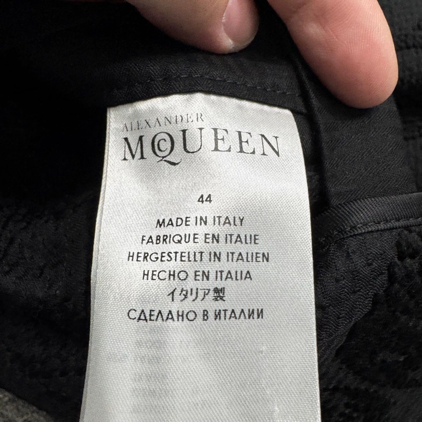 Alexander McQueen Alexander McQueen Skull Print Wool Blazer 44 Size 34R - 4 Thumbnail