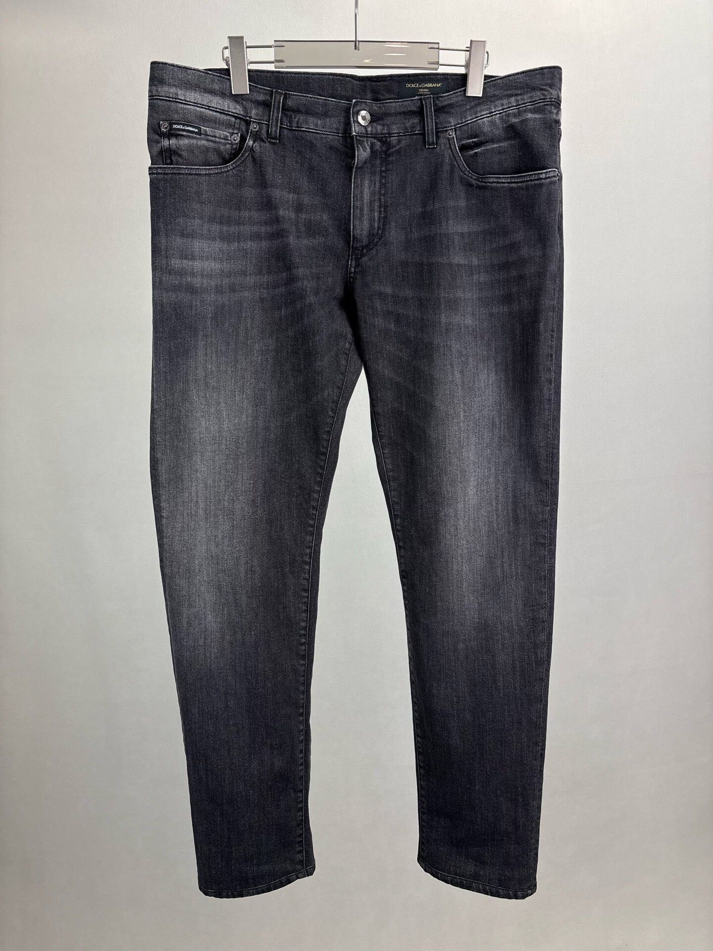 Dolce & Gabbana Dolce & Gabbana Metal Logo Skinny Jeans 56 Size US 40 / EU 56 - 2 Thumbnail