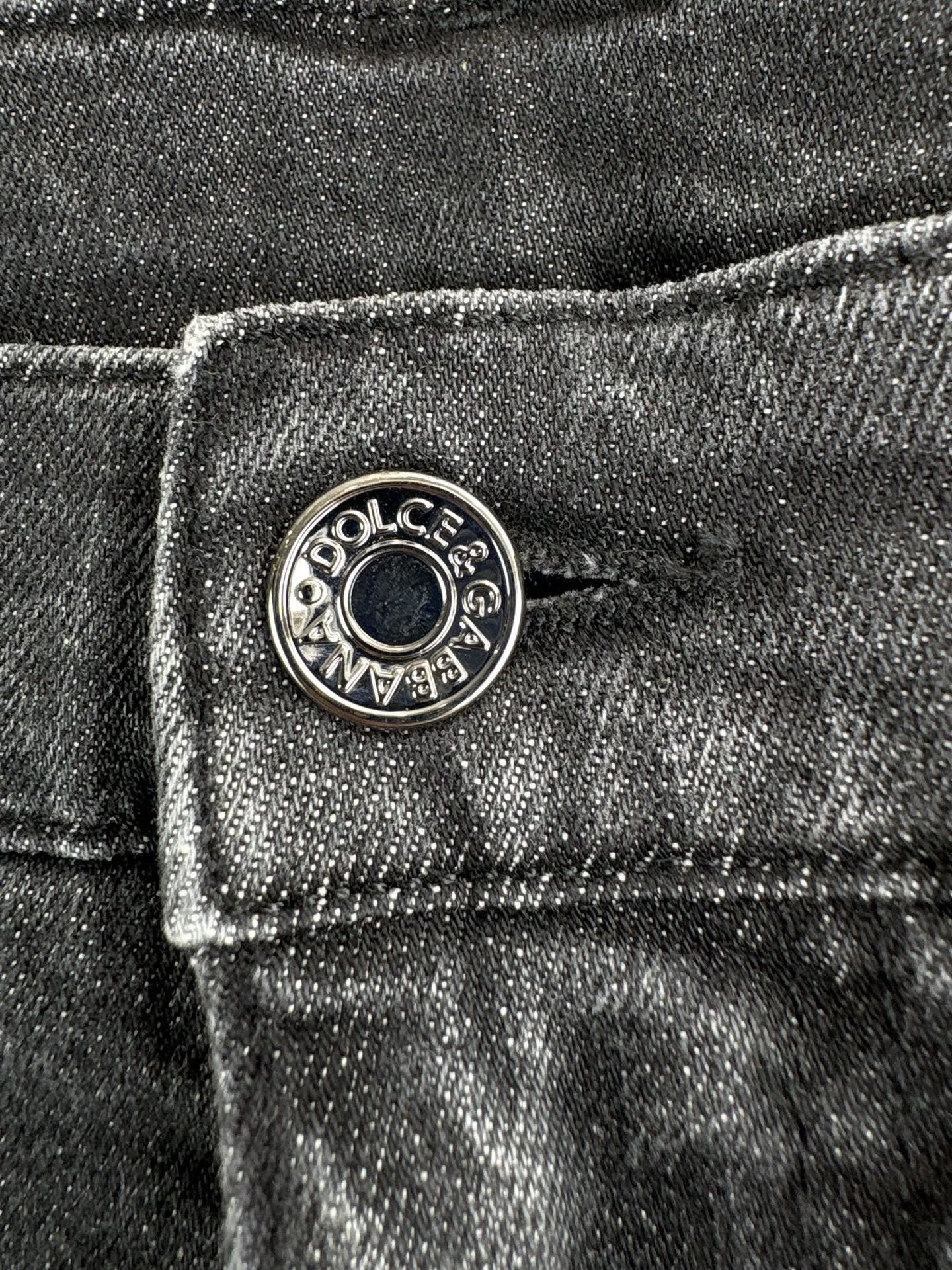 Dolce & Gabbana Dolce & Gabbana Metal Logo Skinny Jeans 56 Size US 40 / EU 56 - 4 Thumbnail