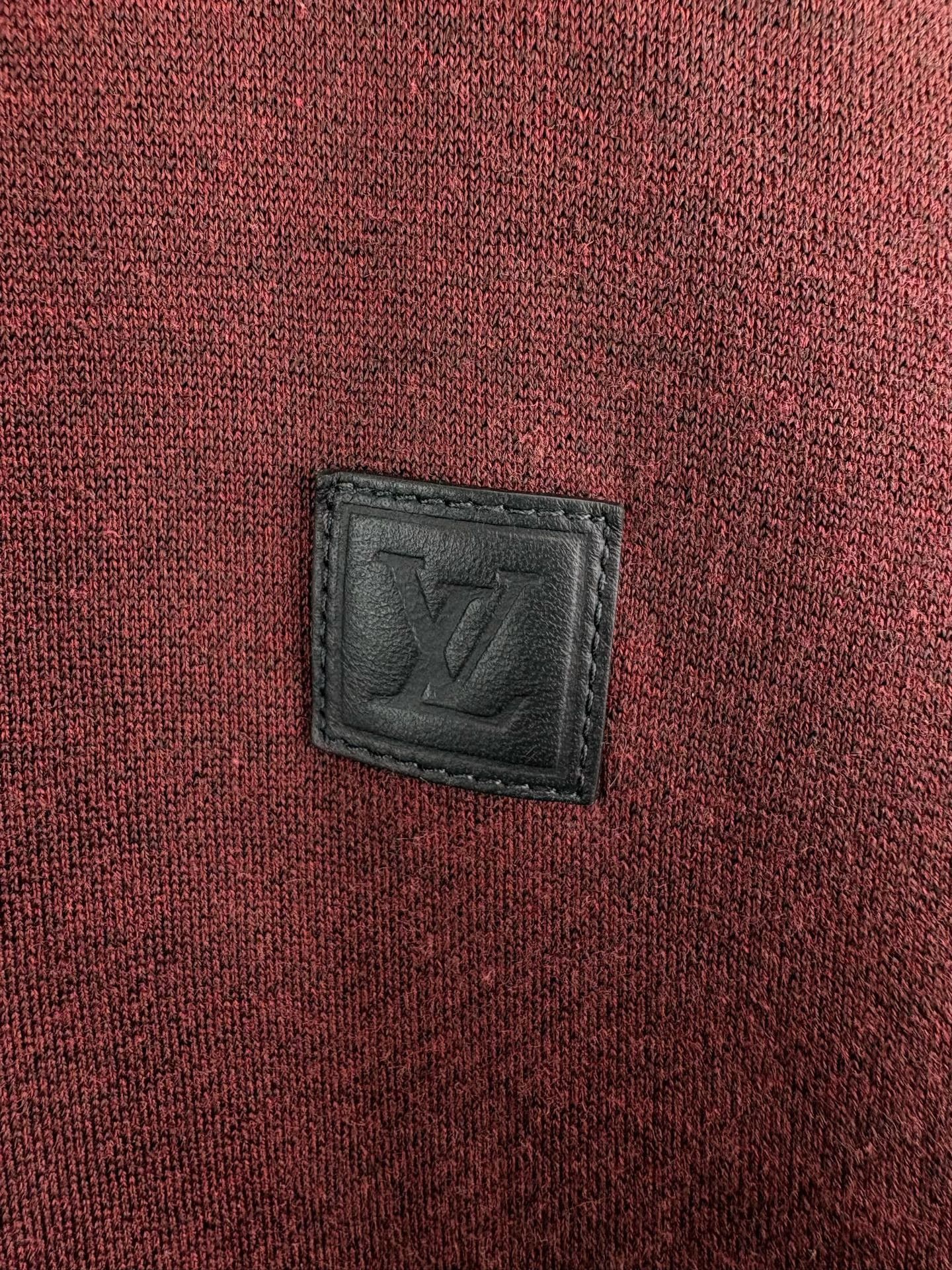 Louis Vuitton Louis Vuitton Burgundy Zip Hoodie Size 5L Size US XXL / EU 58 / 5 - 4 Thumbnail