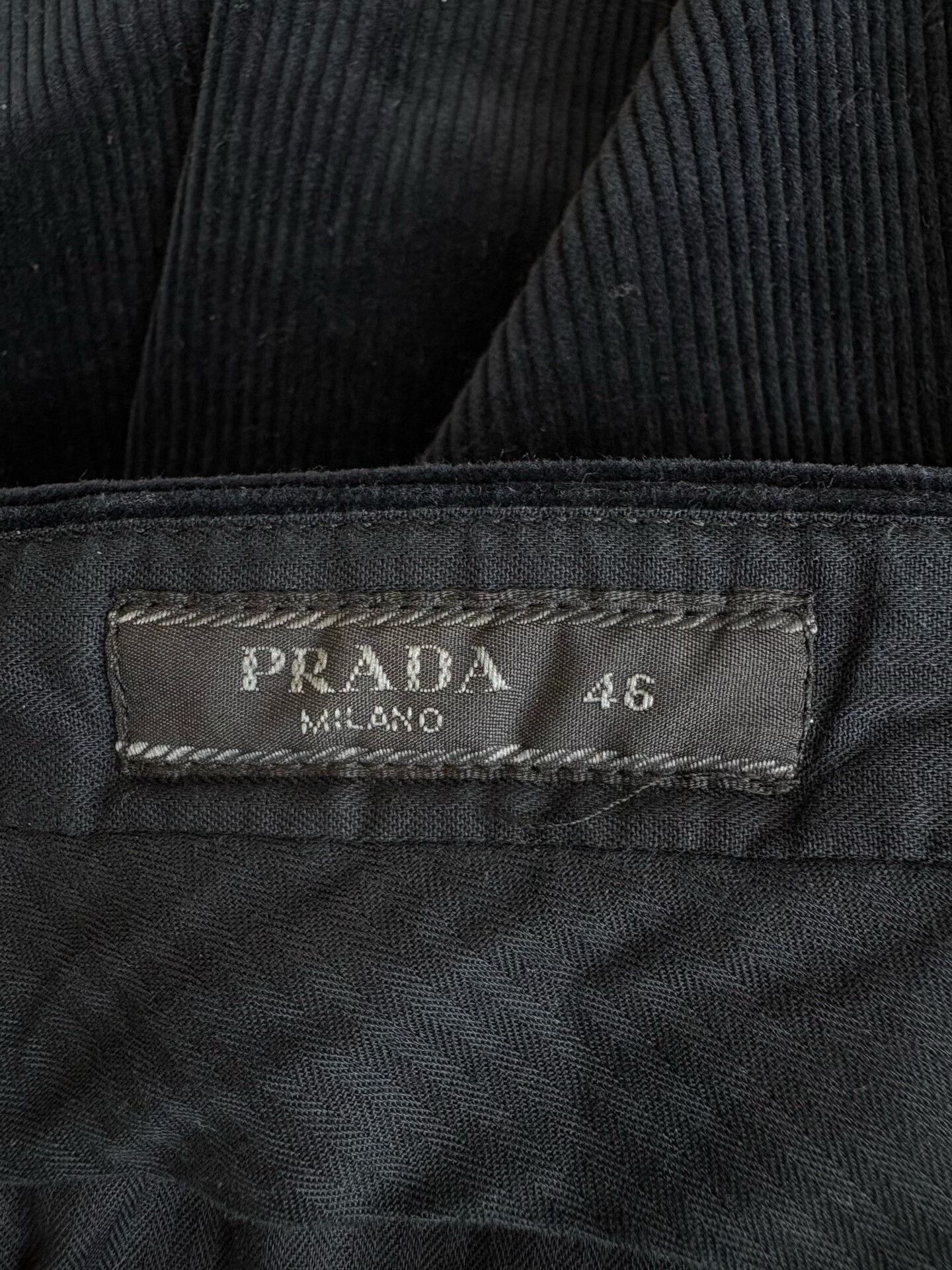 Prada Prada Corduroy Pleated Trousers US 30 Size US 30 / EU 46 - 4 Thumbnail
