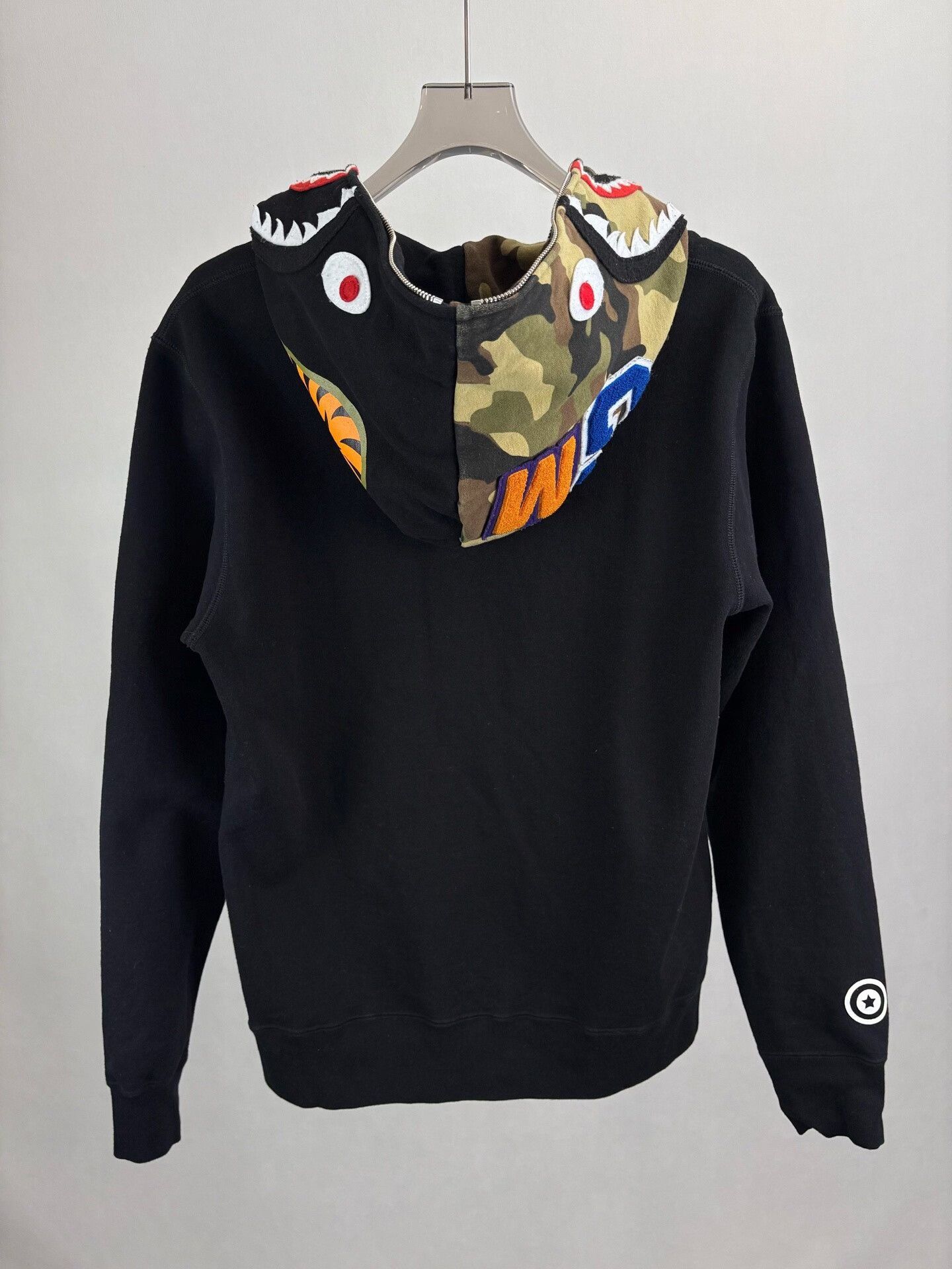 Bape BAPE Camo Shark Full Zip Hoodie Size L Size US L / EU 52-54 / 3 - 3 Thumbnail